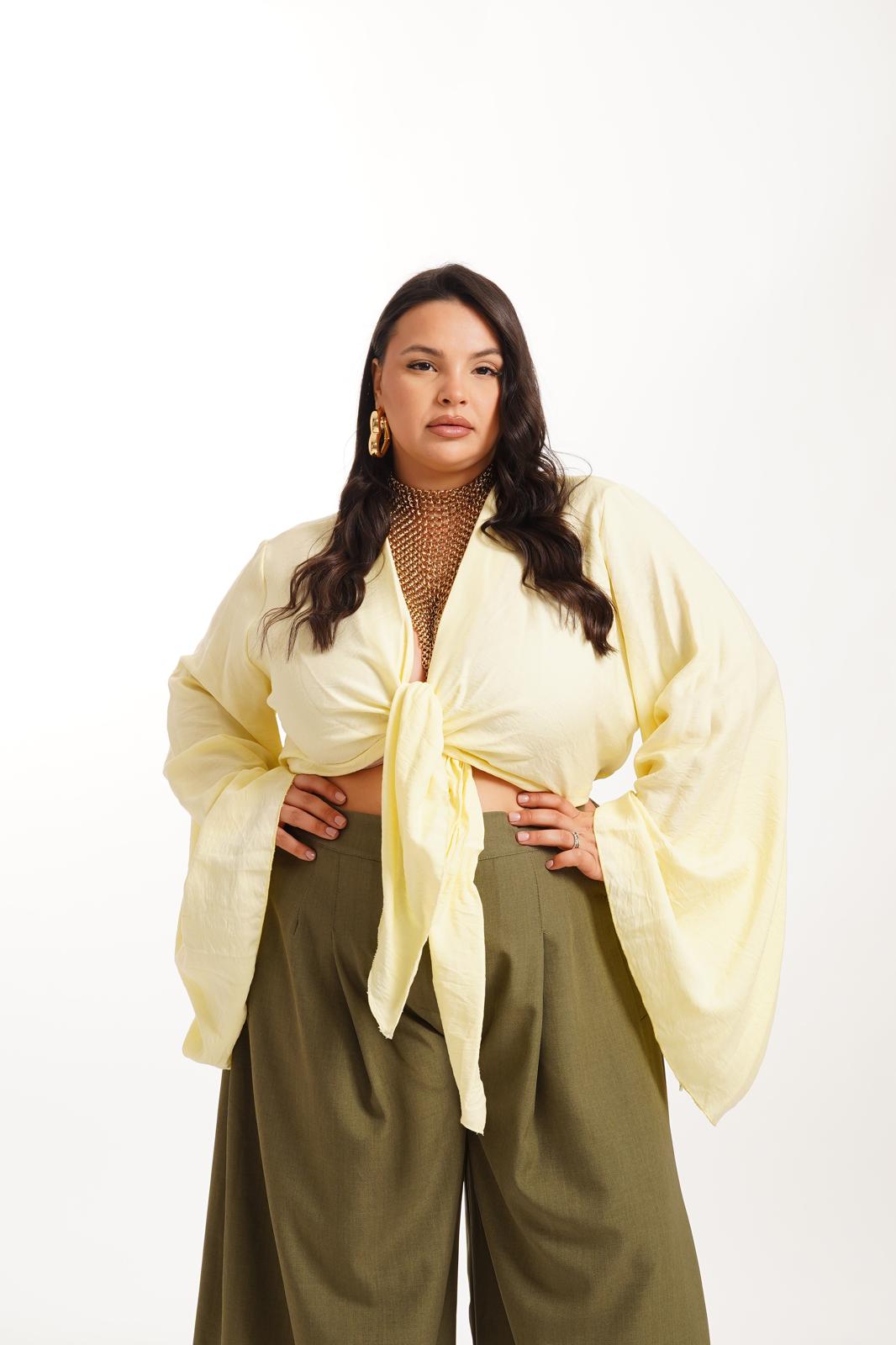 Blusa Addison Giallo