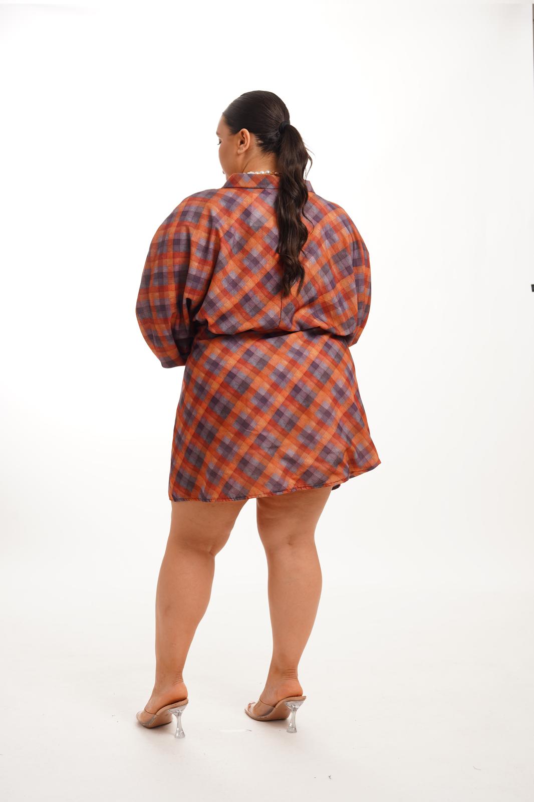 Dress a Portafoglio a Quadri