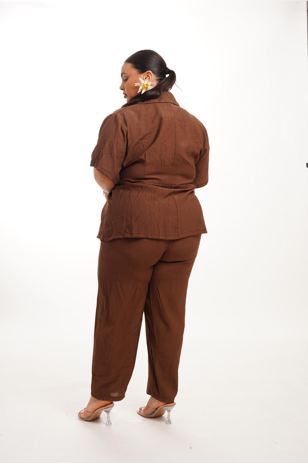 Tailleur Circus Marrone