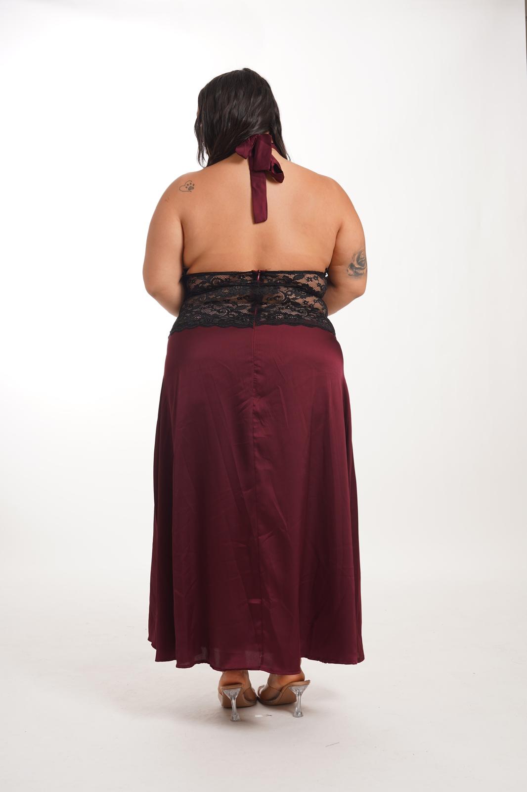 Dress Eleonora Bordeaux