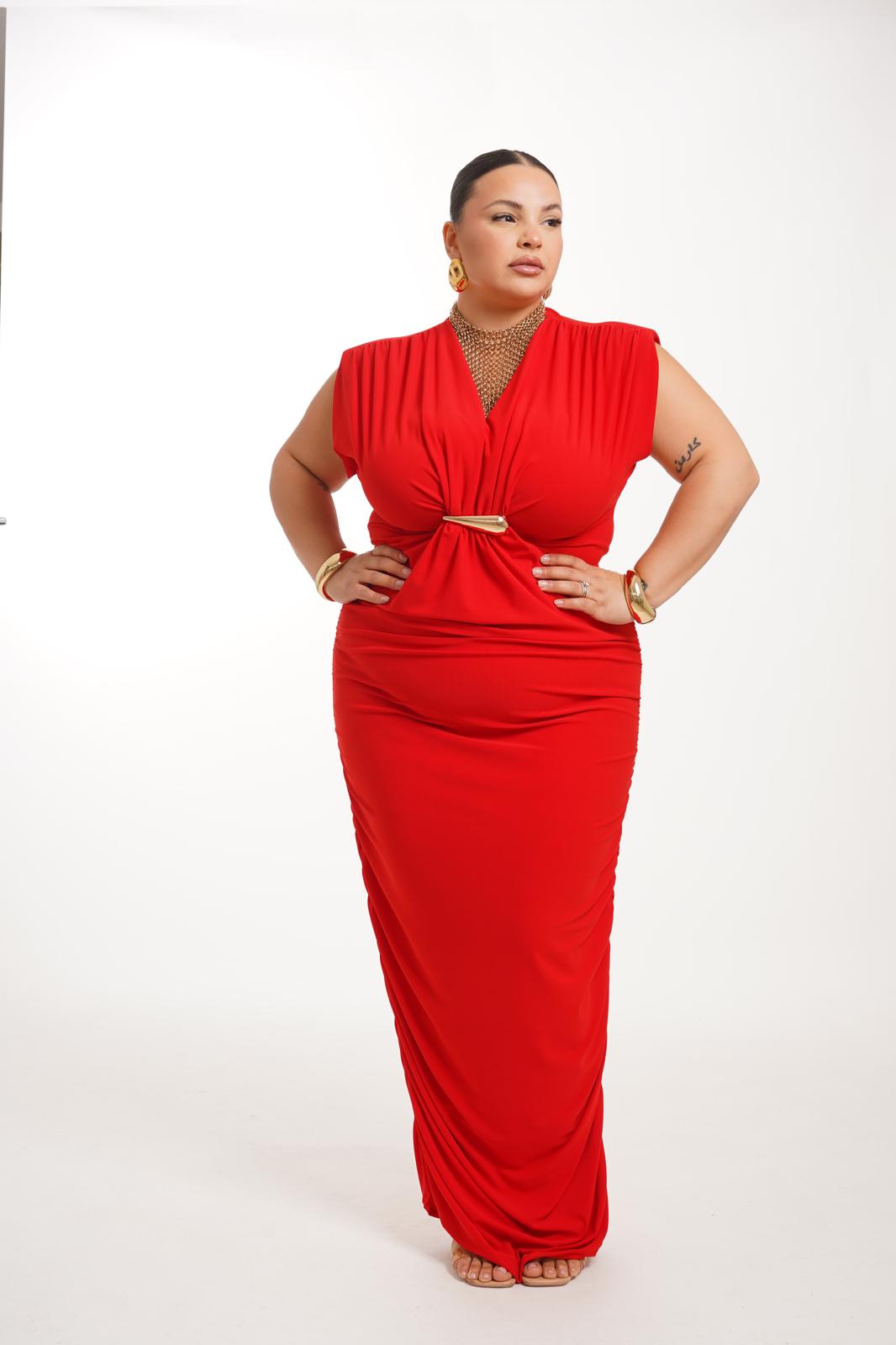 Dress Elda Rosso