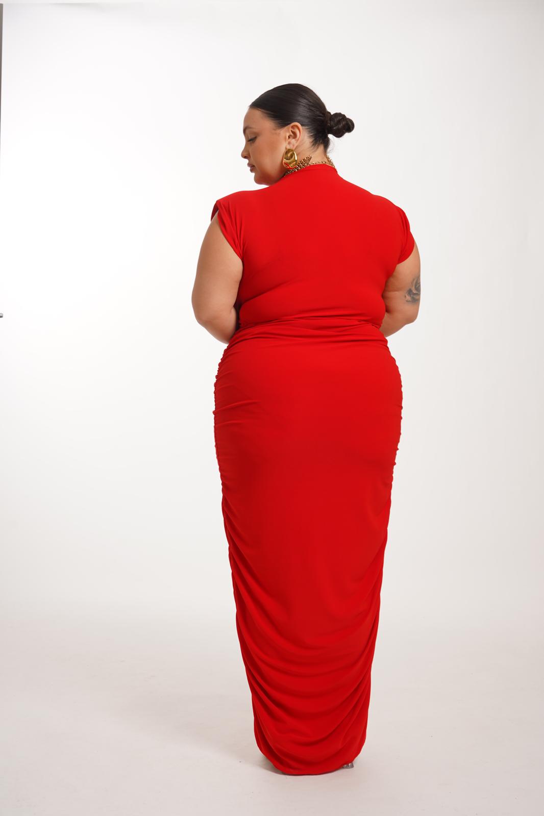 Dress Elda Rosso