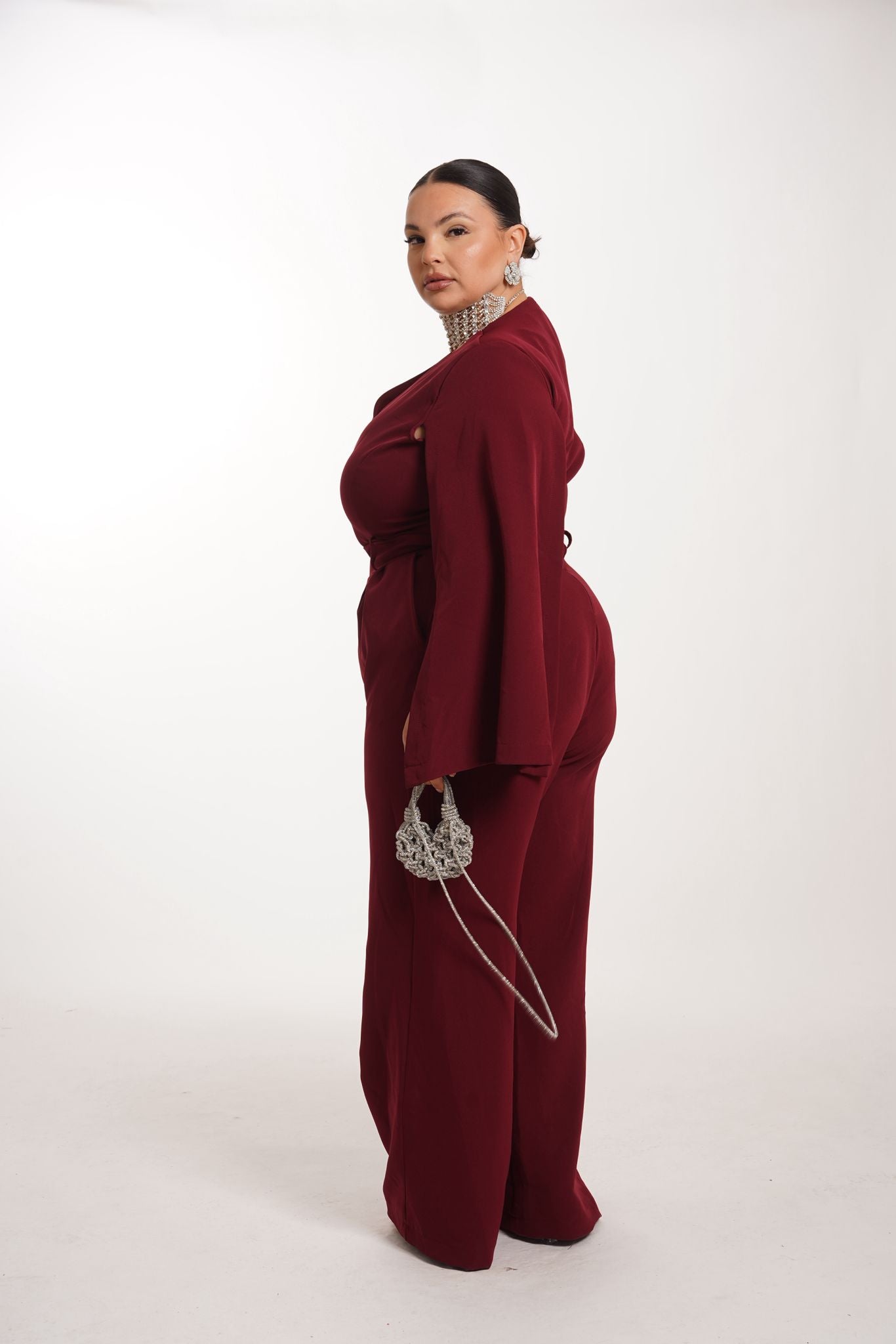 PREORDINE Tuta Elodie Bordeaux