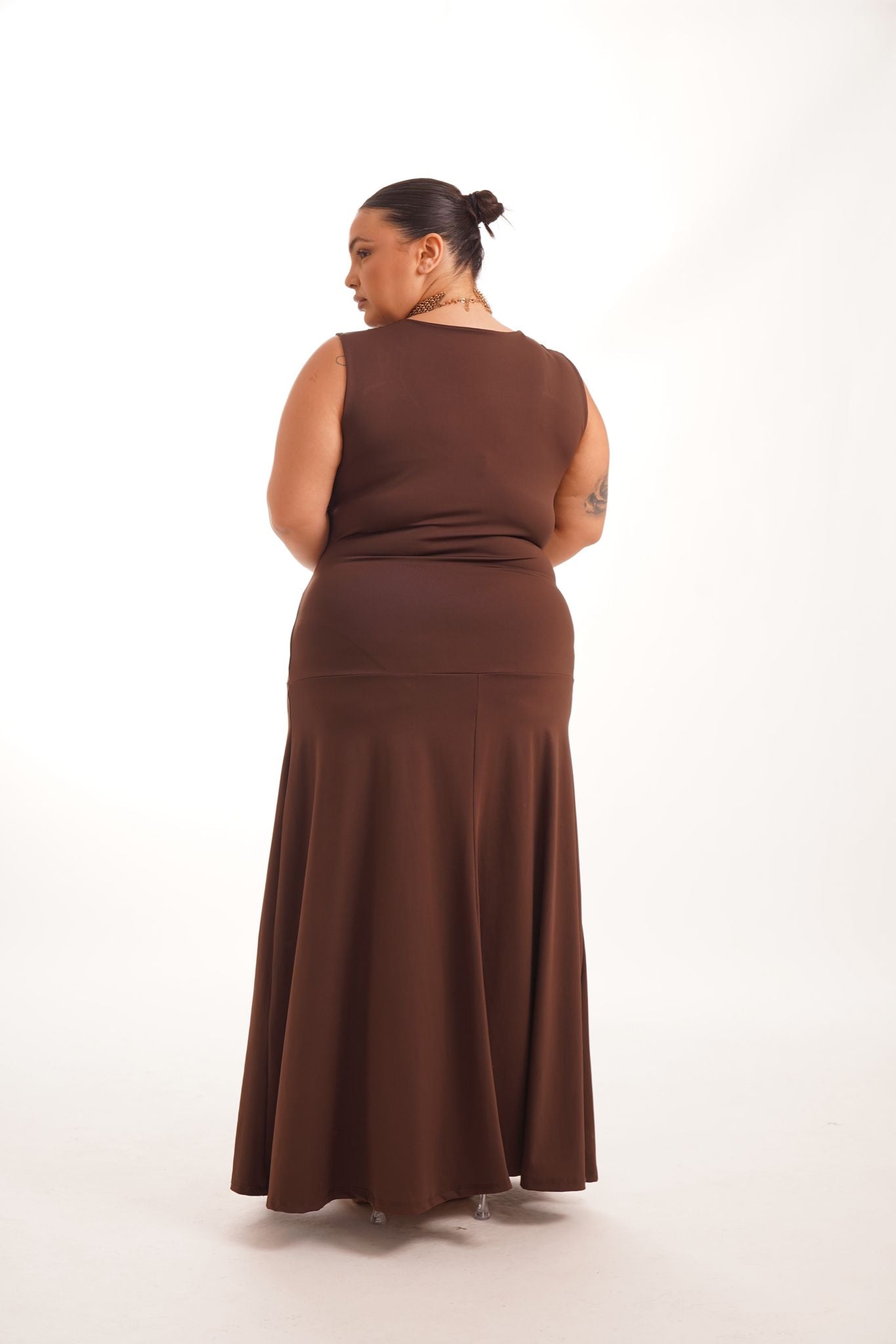 Dress Camy Marrone