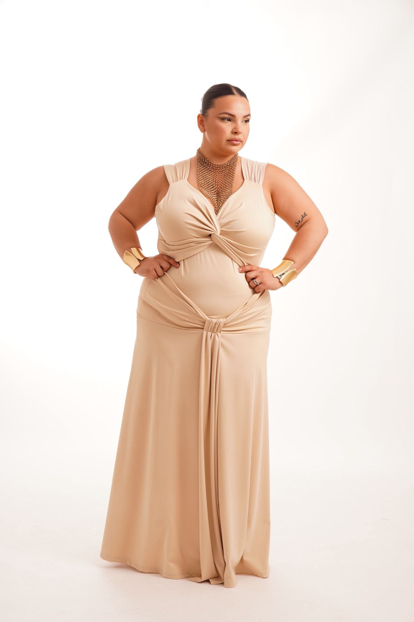 Dress Camy Beige