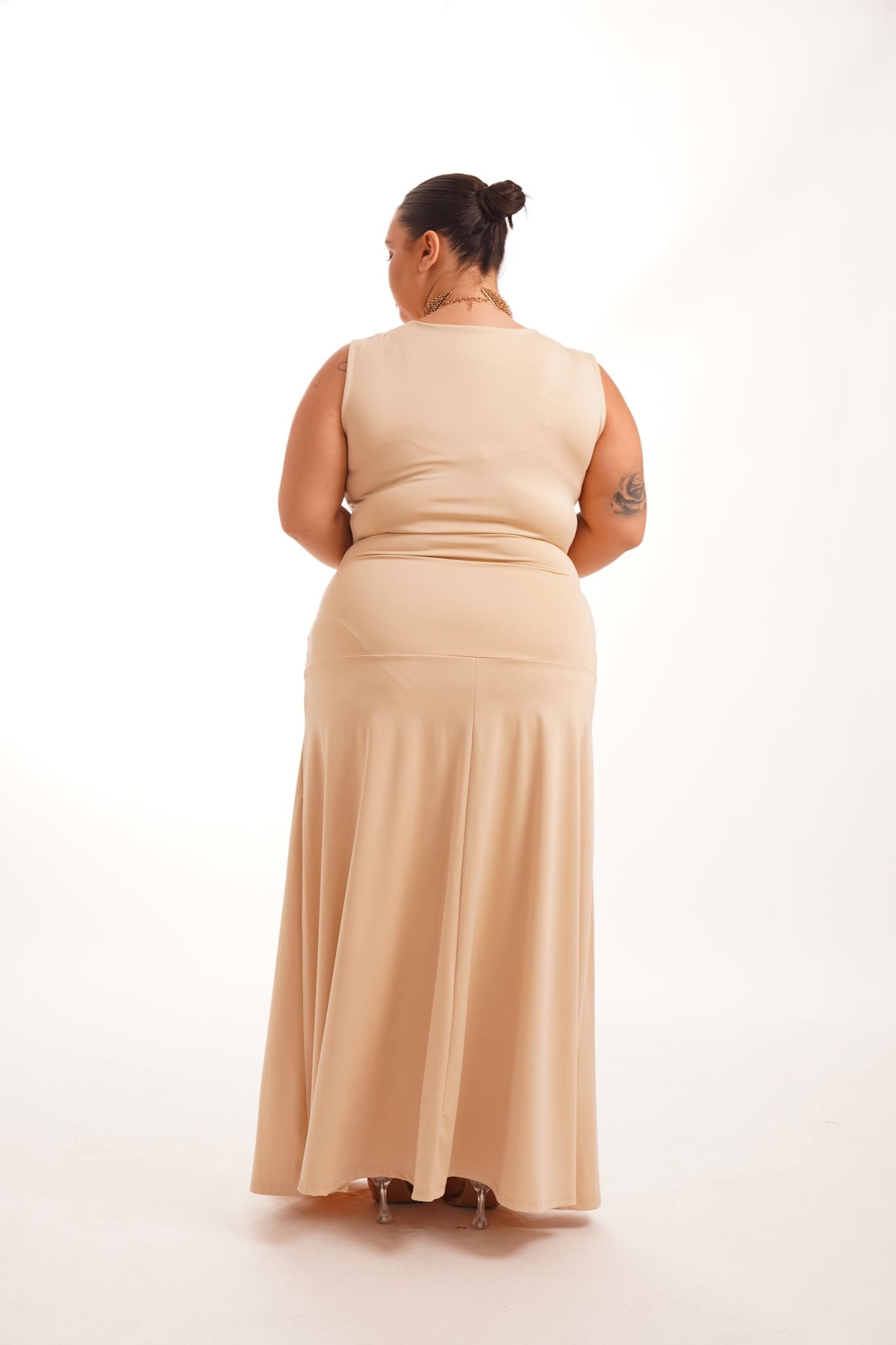 Dress Camy Beige