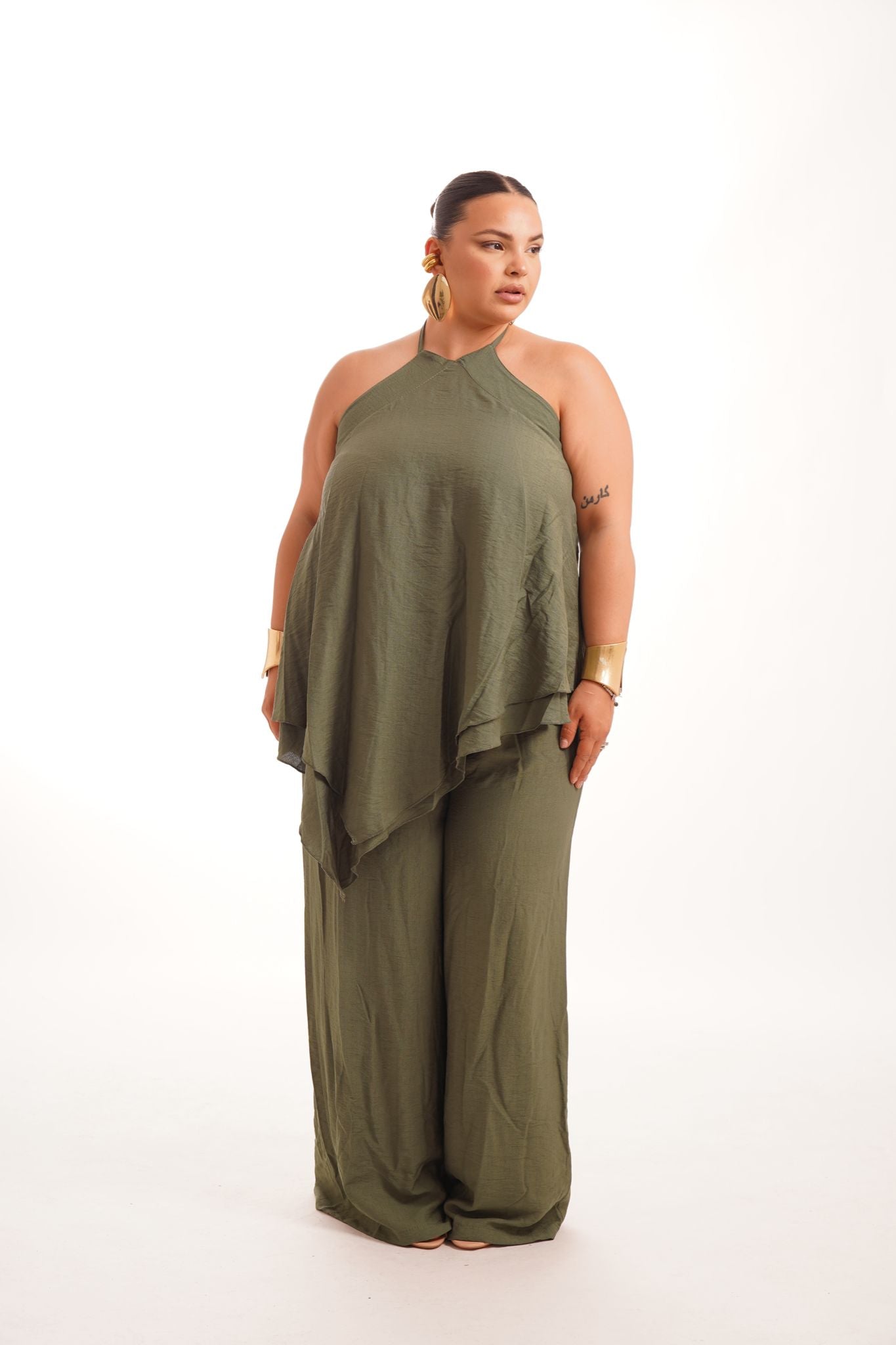 Coordinato Sofy Verde Militare