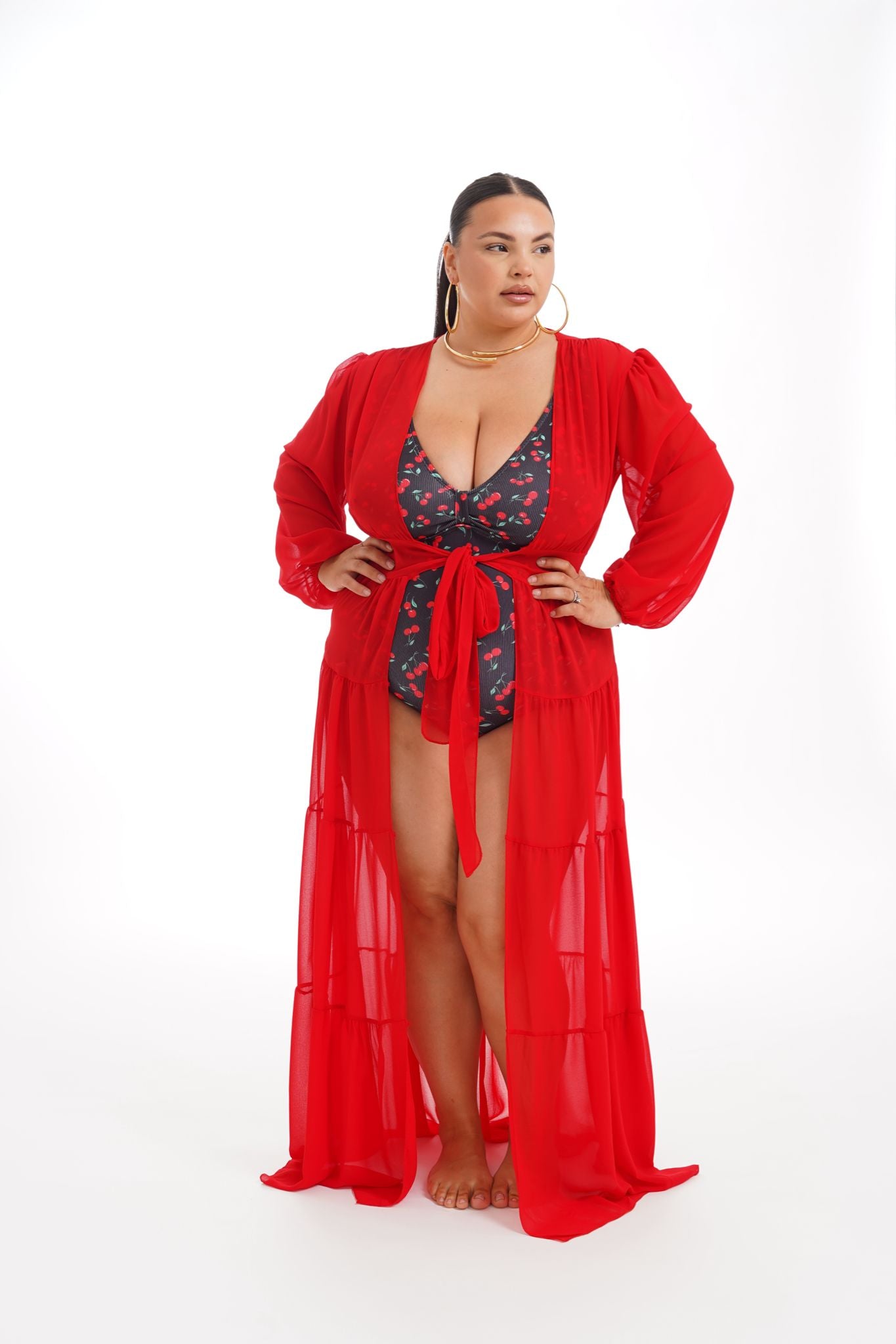 Copricostume Ibiza Rosso