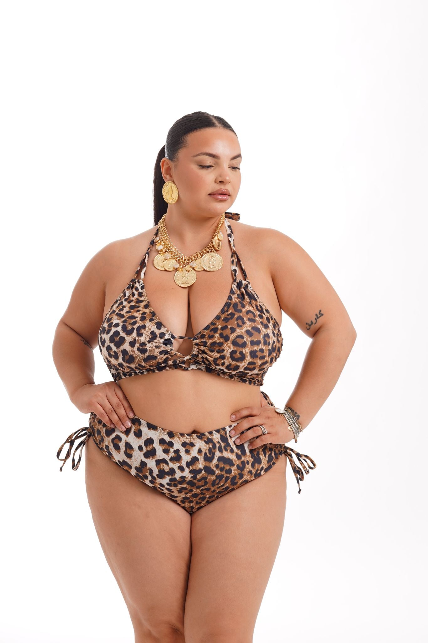 Costume Leopardato 2 pezzi