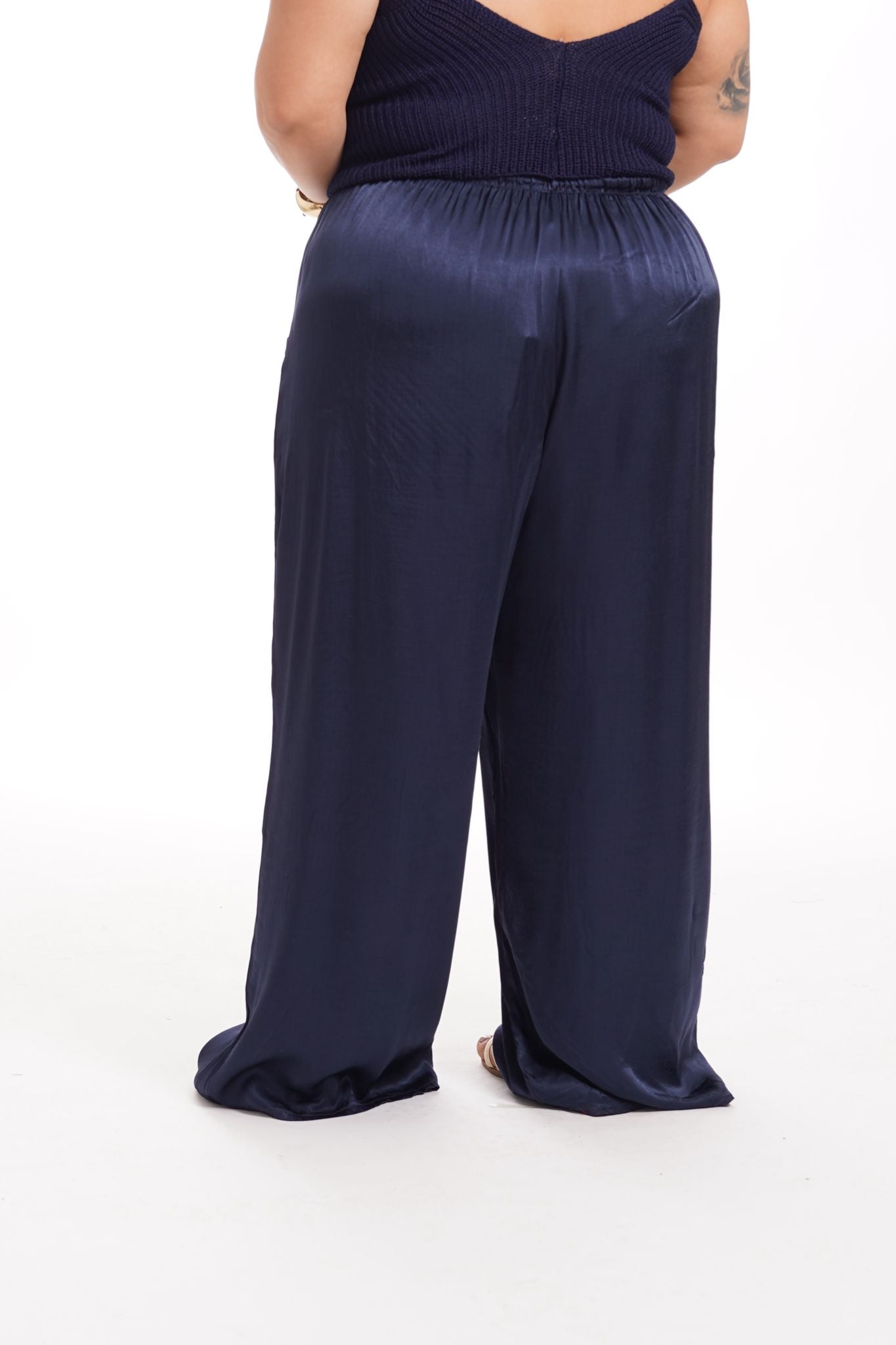 Pantalone Satine Blu