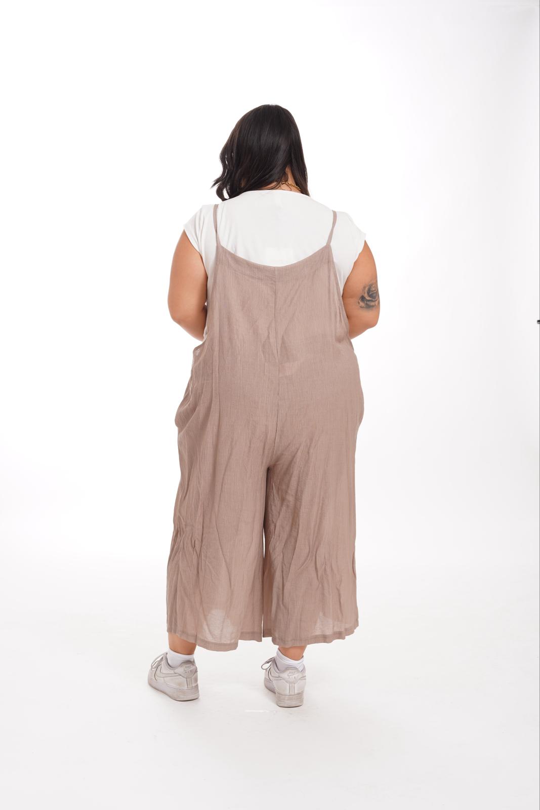 Tuta Con Shirt Tortora