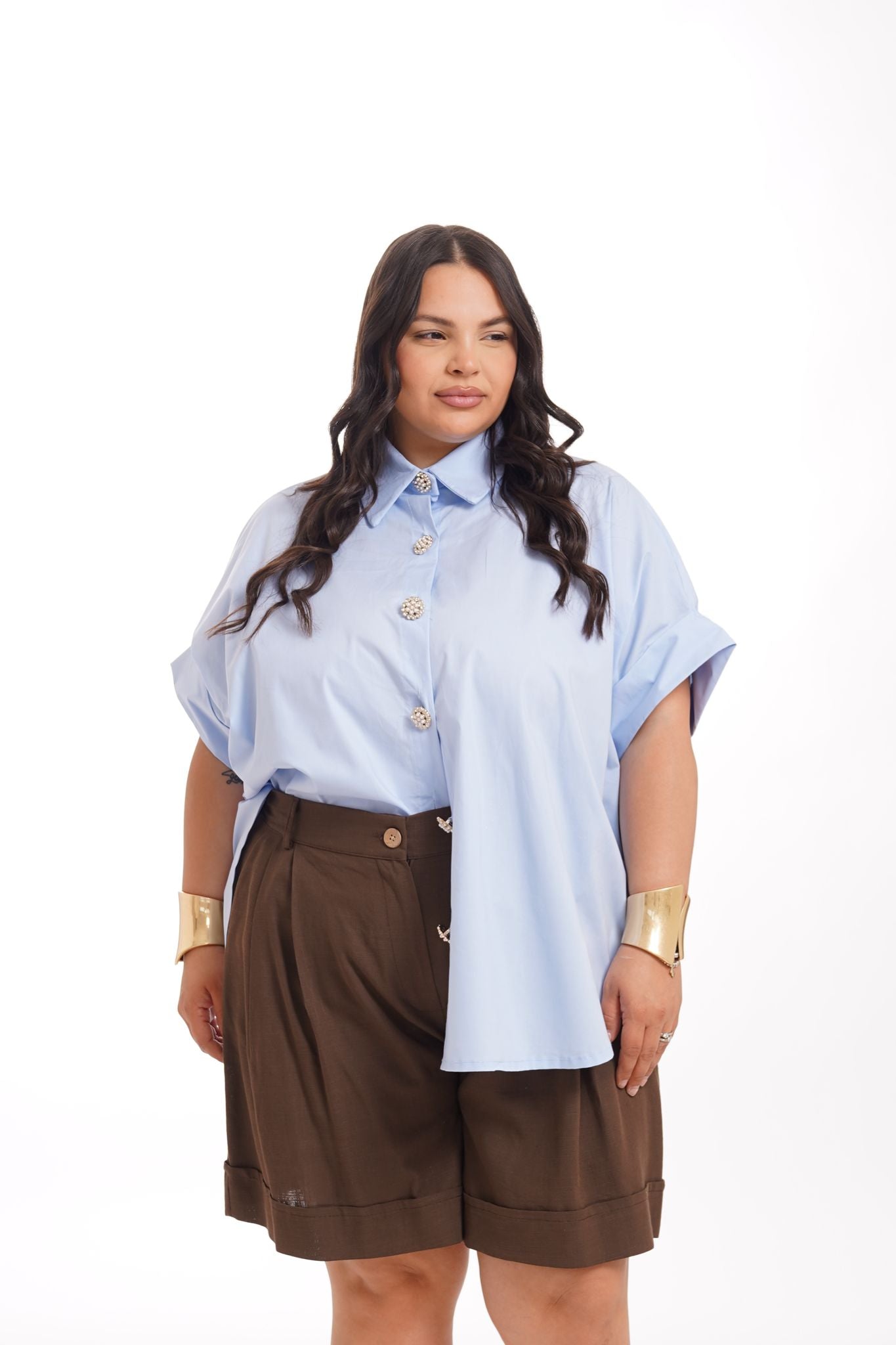 Camicia Diamante Polvere