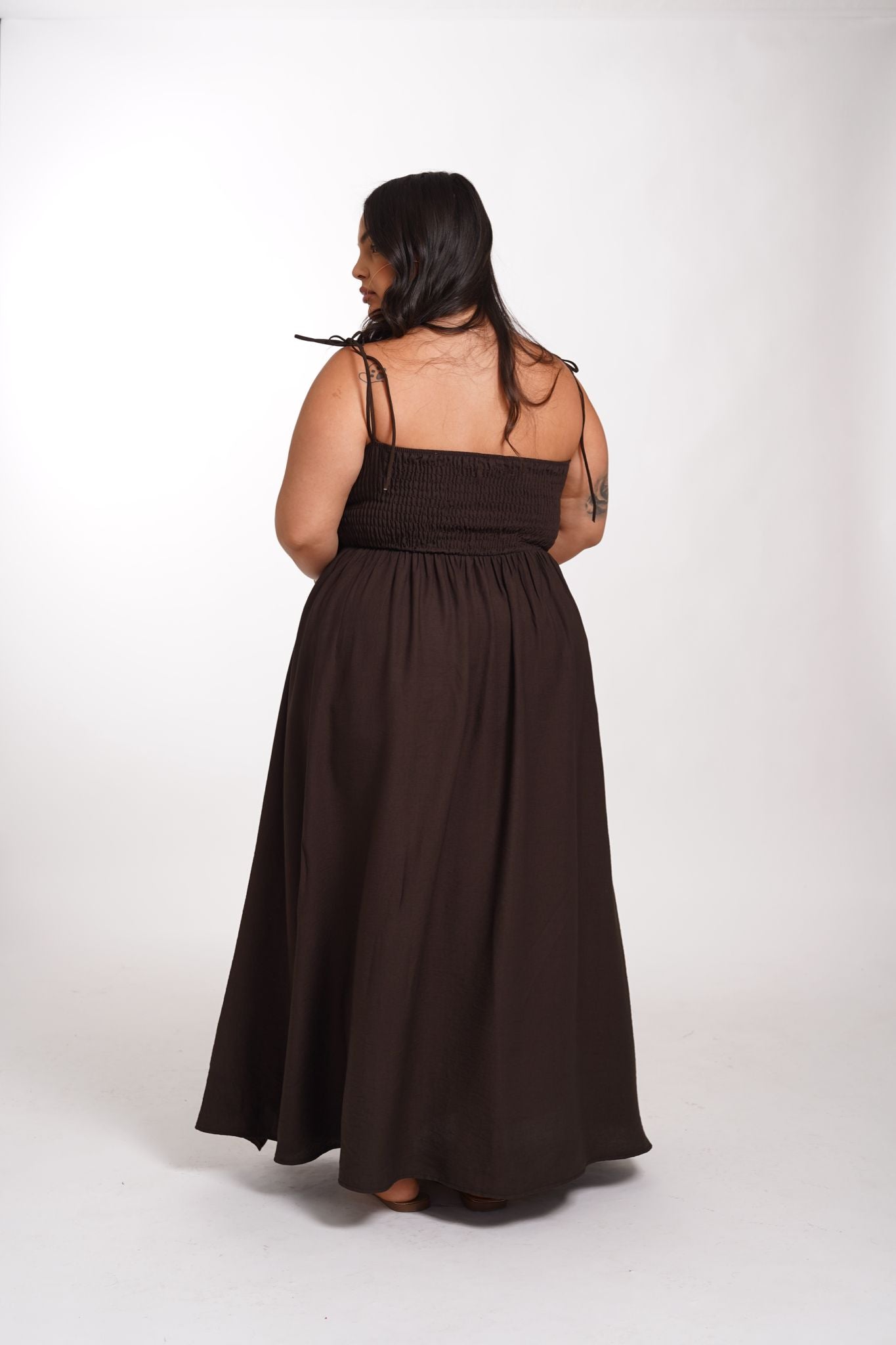 Dress Ginny 333 Marrone