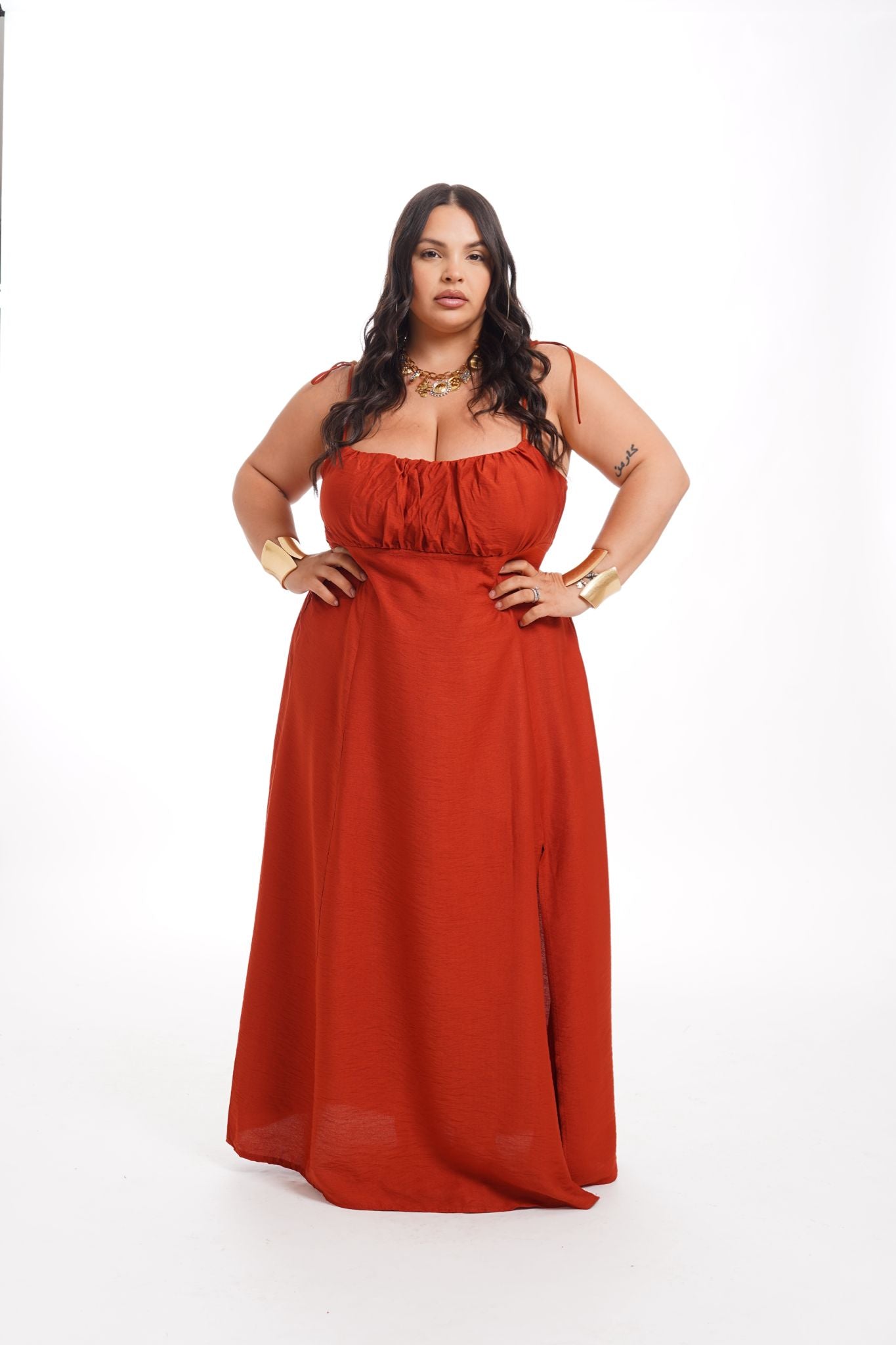 Dress Ginny 333 Terracotta