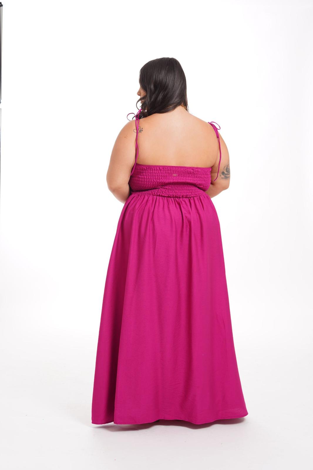 Dress Ginny 333 Fucsia