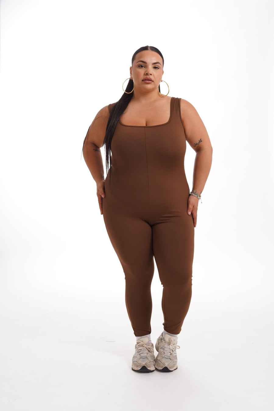 Tuta Intera Second Skin Marrone