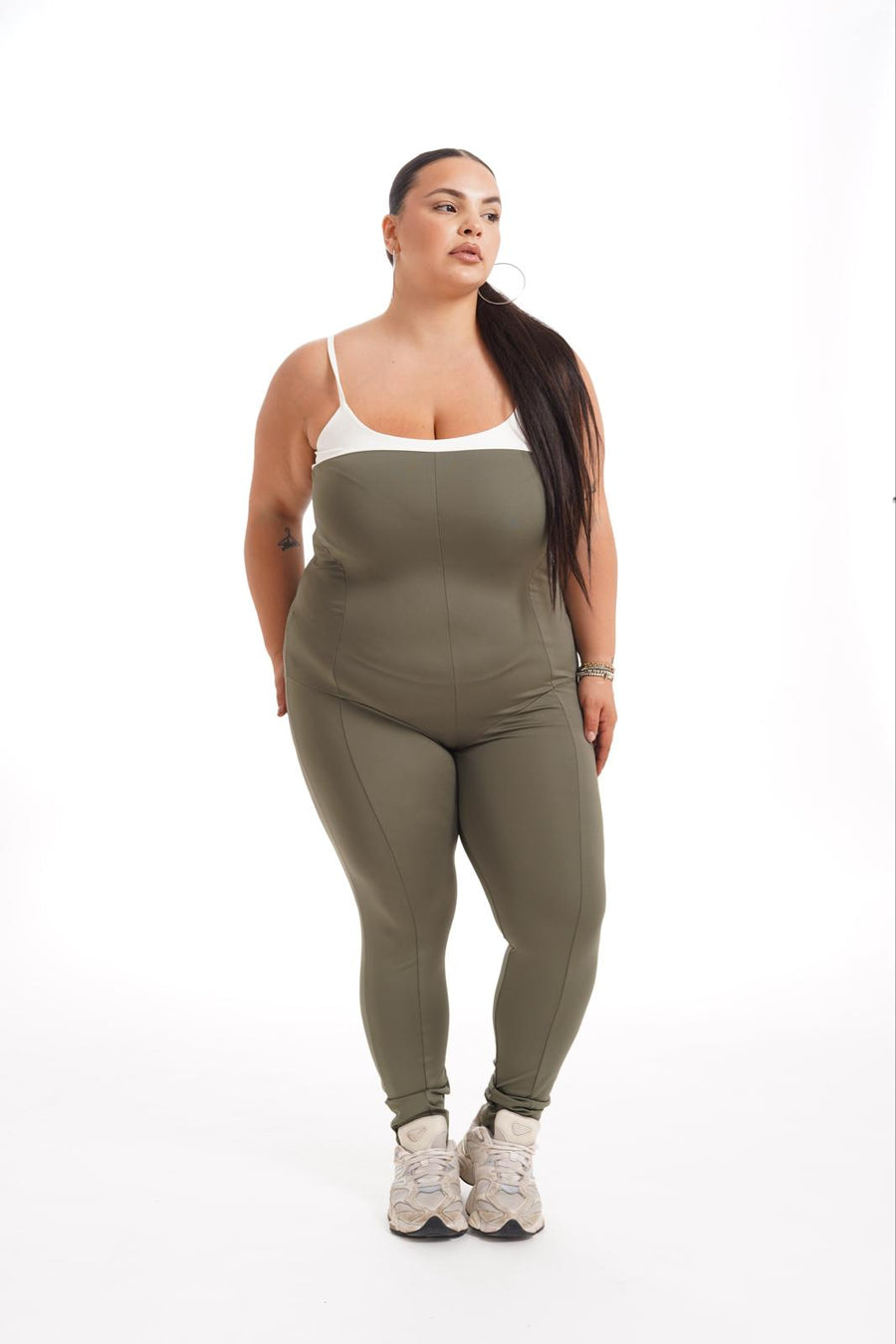 Tuta Intera Shape Verde