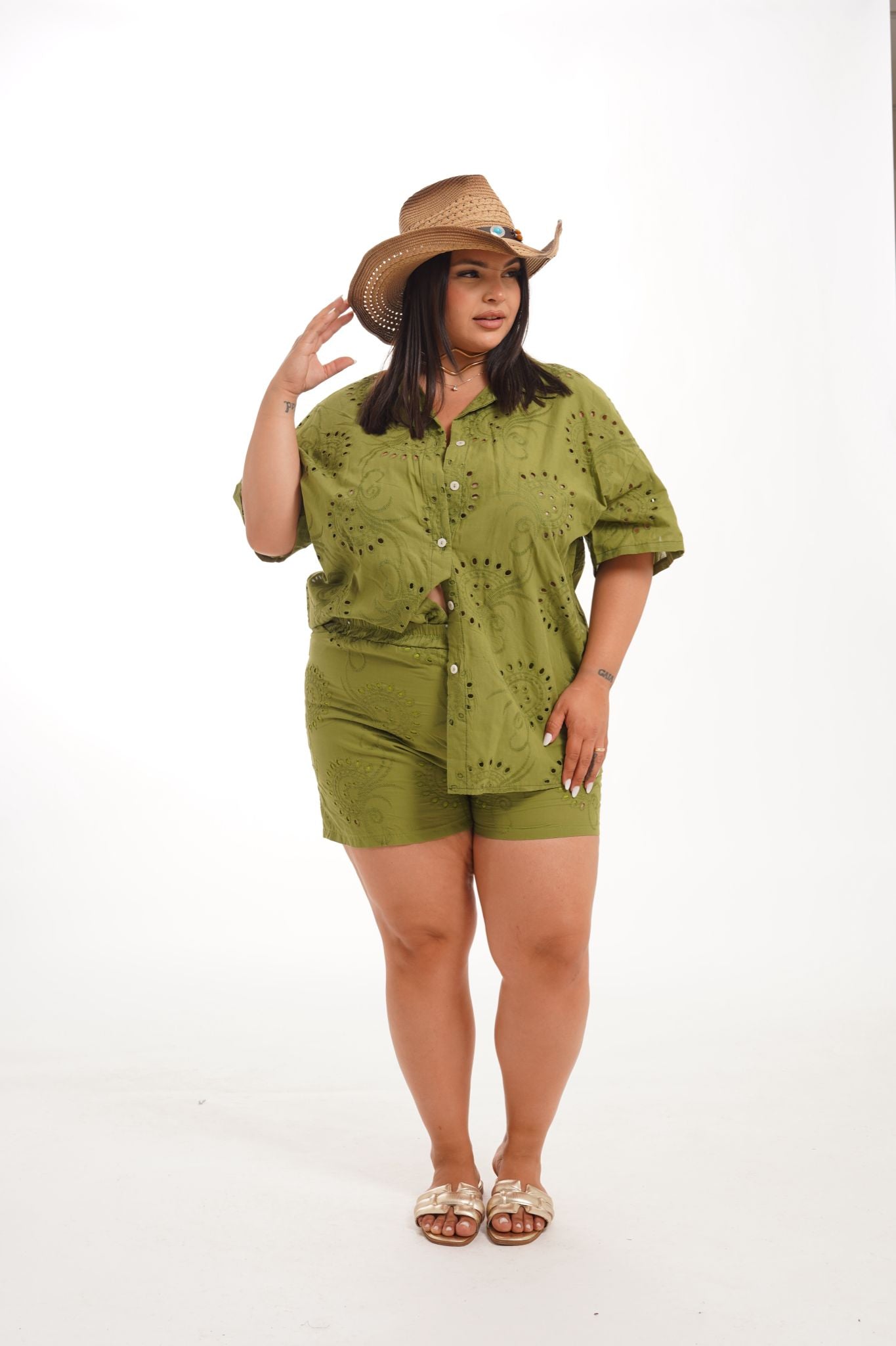 Coordinato Sun Sbucherellato Verde