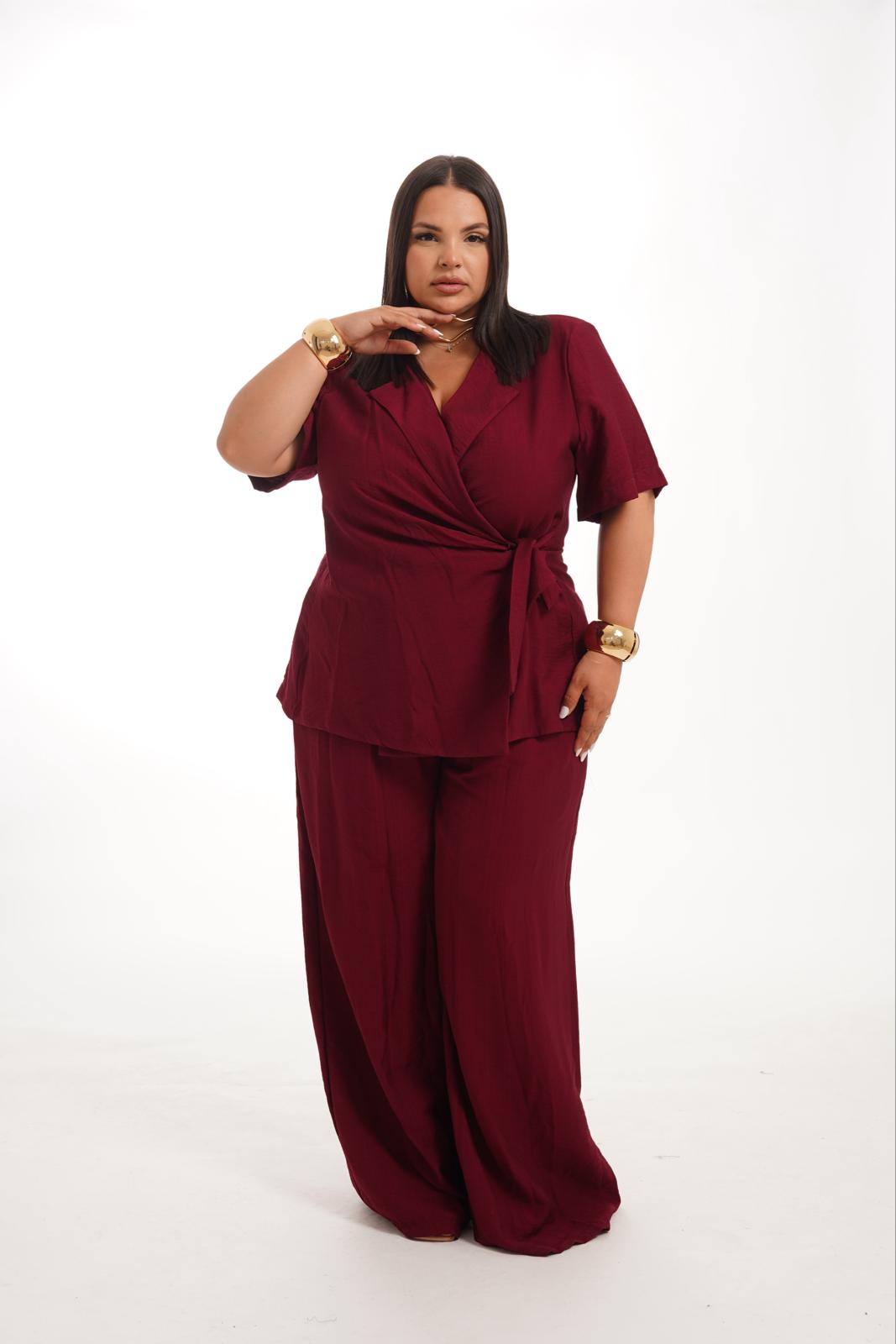 Tailleur Sharon Bordeaux
