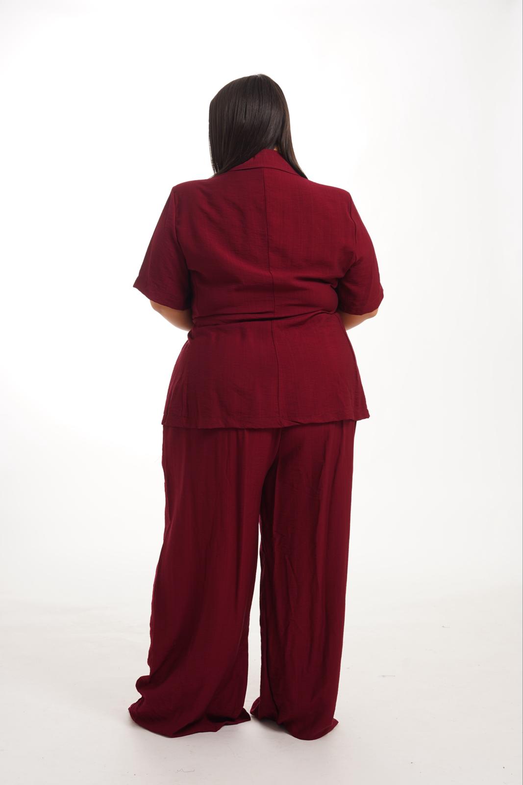 Tailleur Sharon Bordeaux