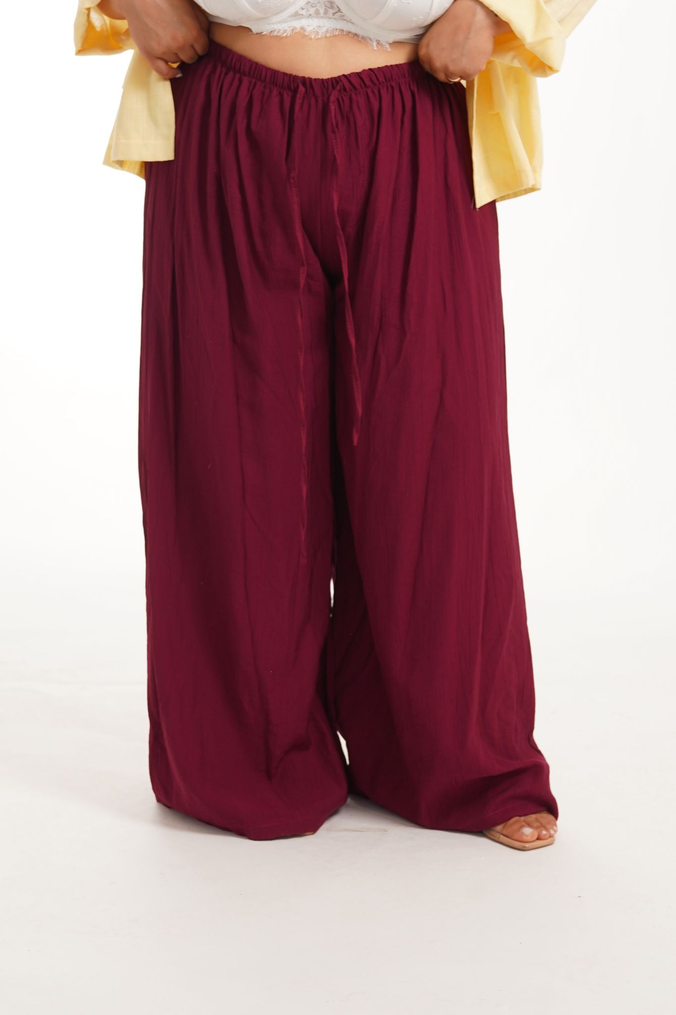 Pantalone Fresh Bordeaux