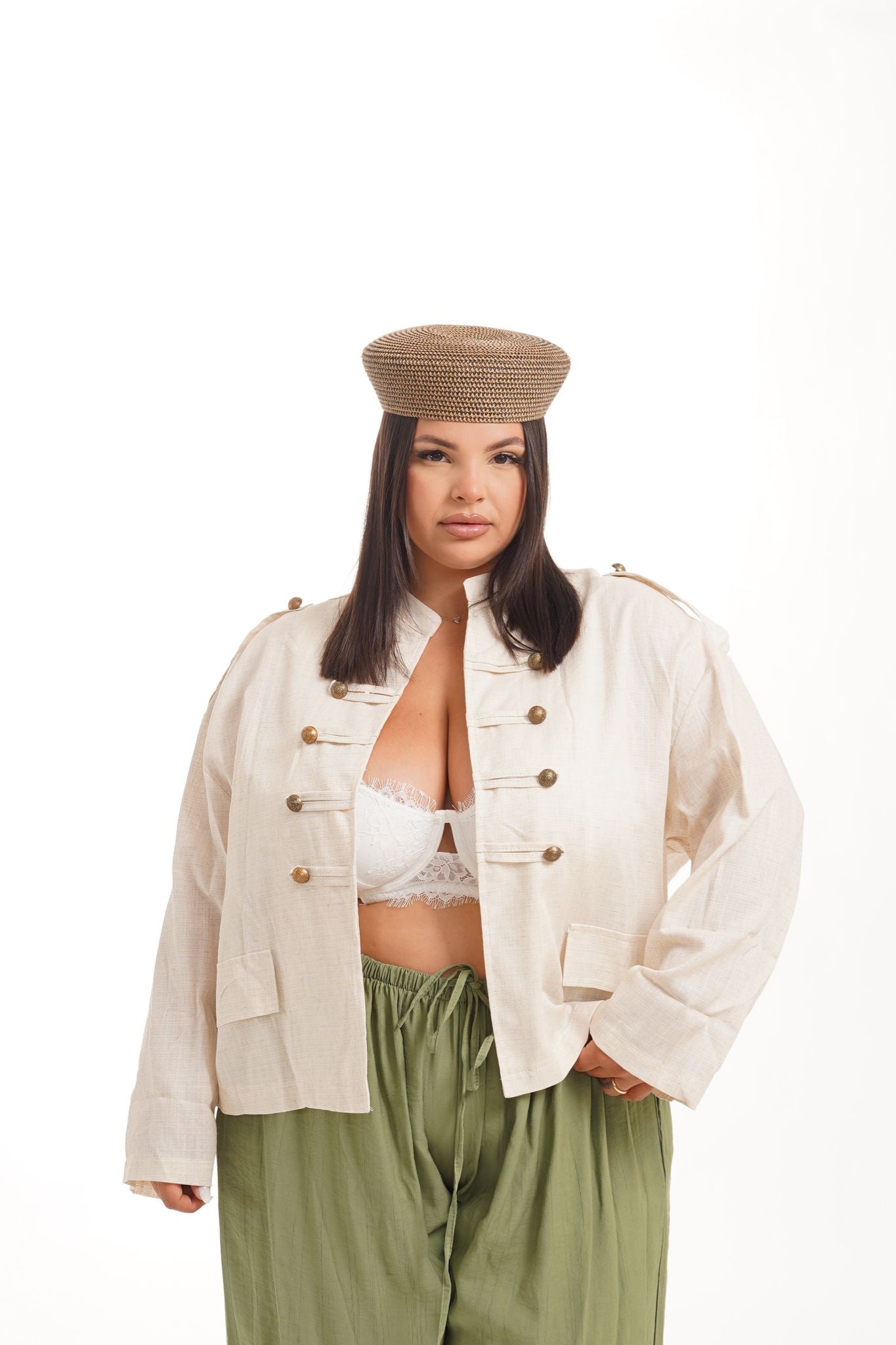 Camicia\Giacca Dominik Panna