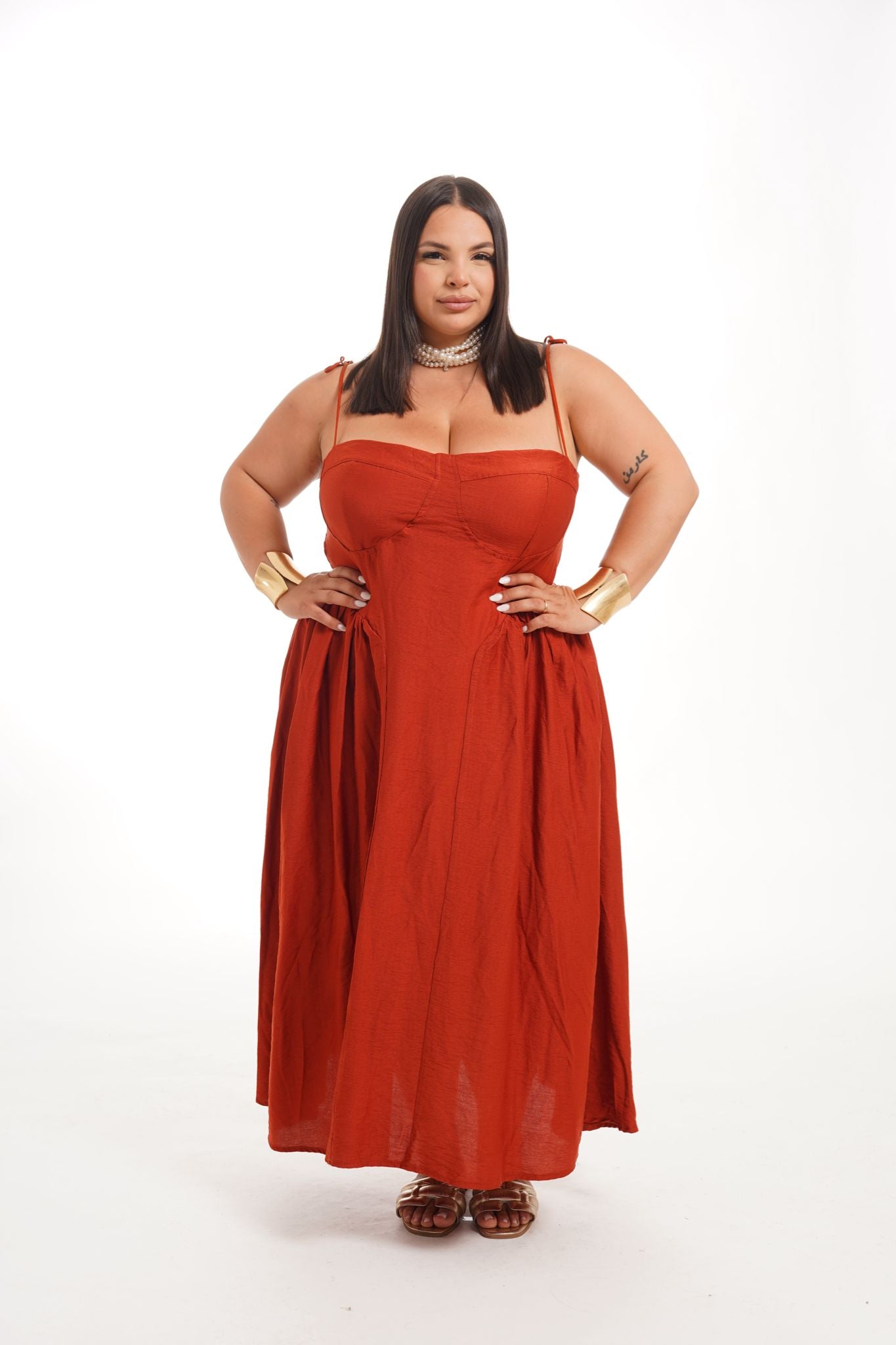 Dress 290 Mattone