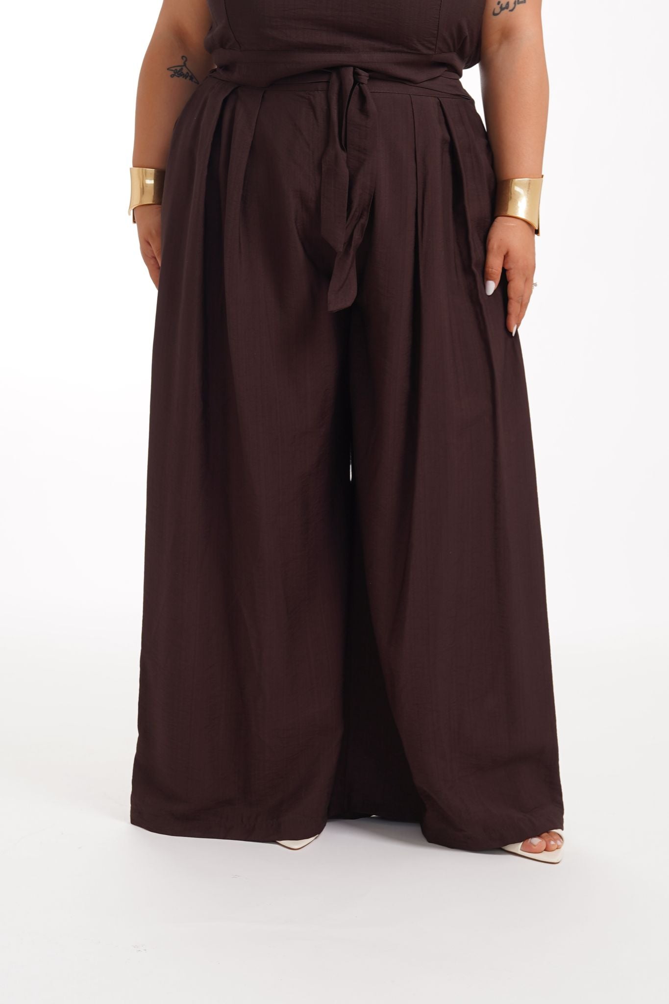 Pantalone Alina Marrone