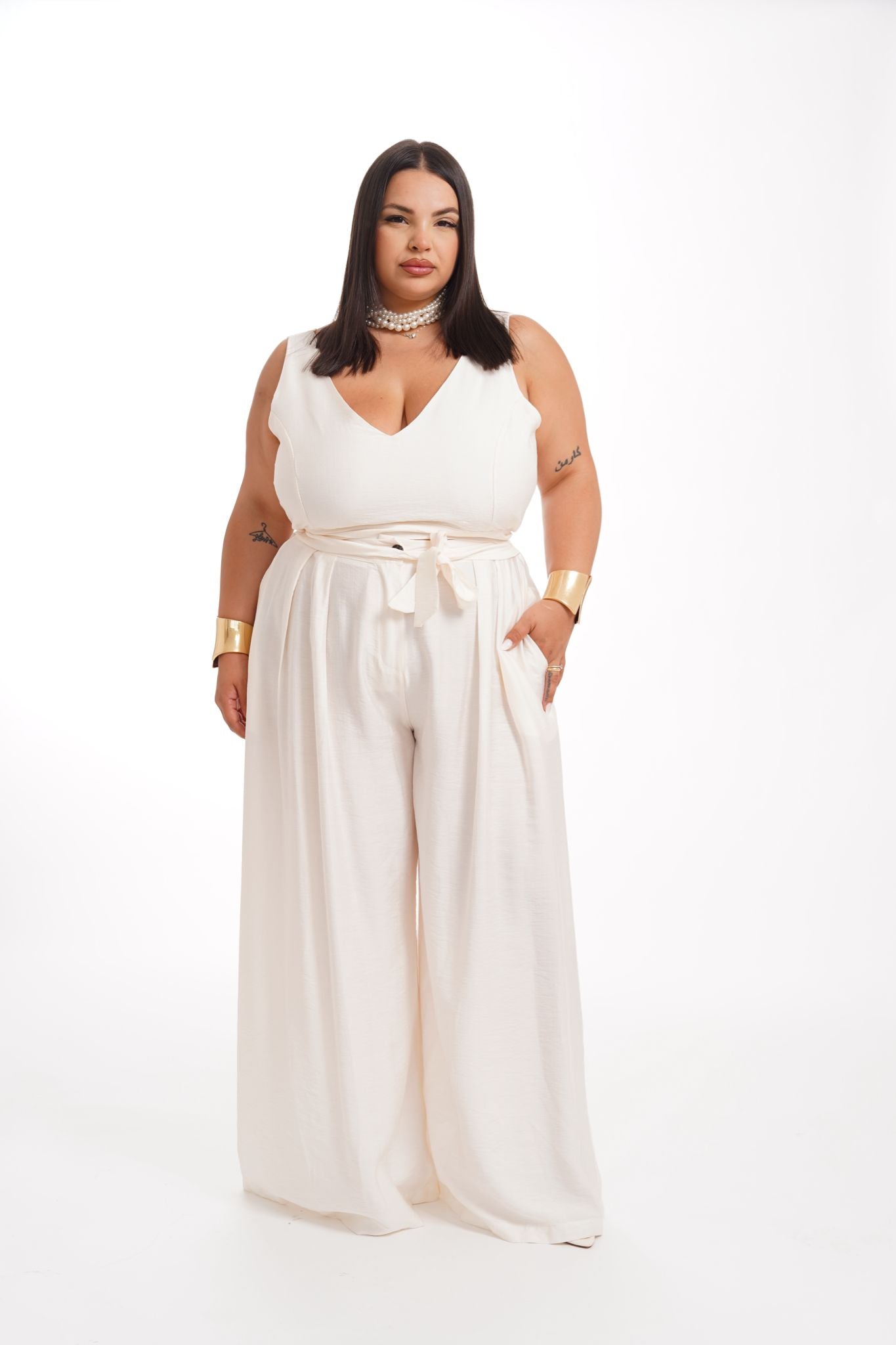 Pantalone Alina Panna
