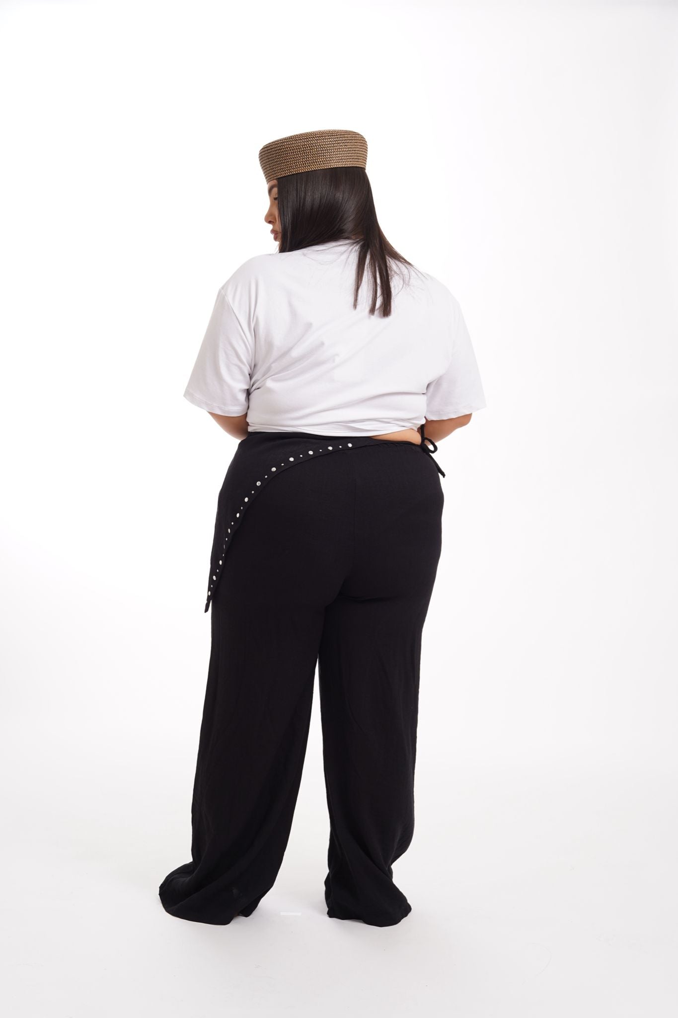 Coordinato Donna Pantalone\Bandana Nero