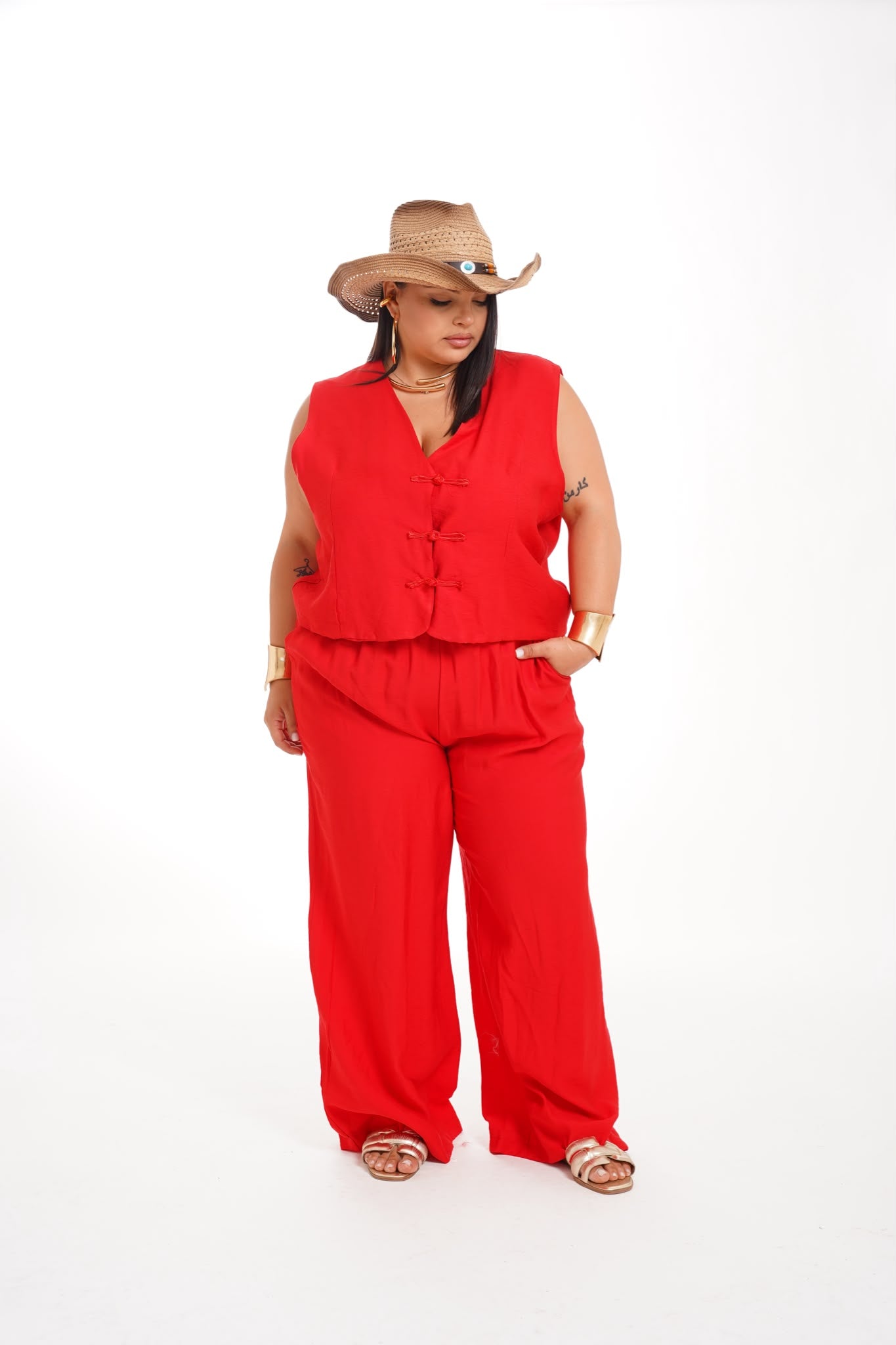 Coordinato River Rosso