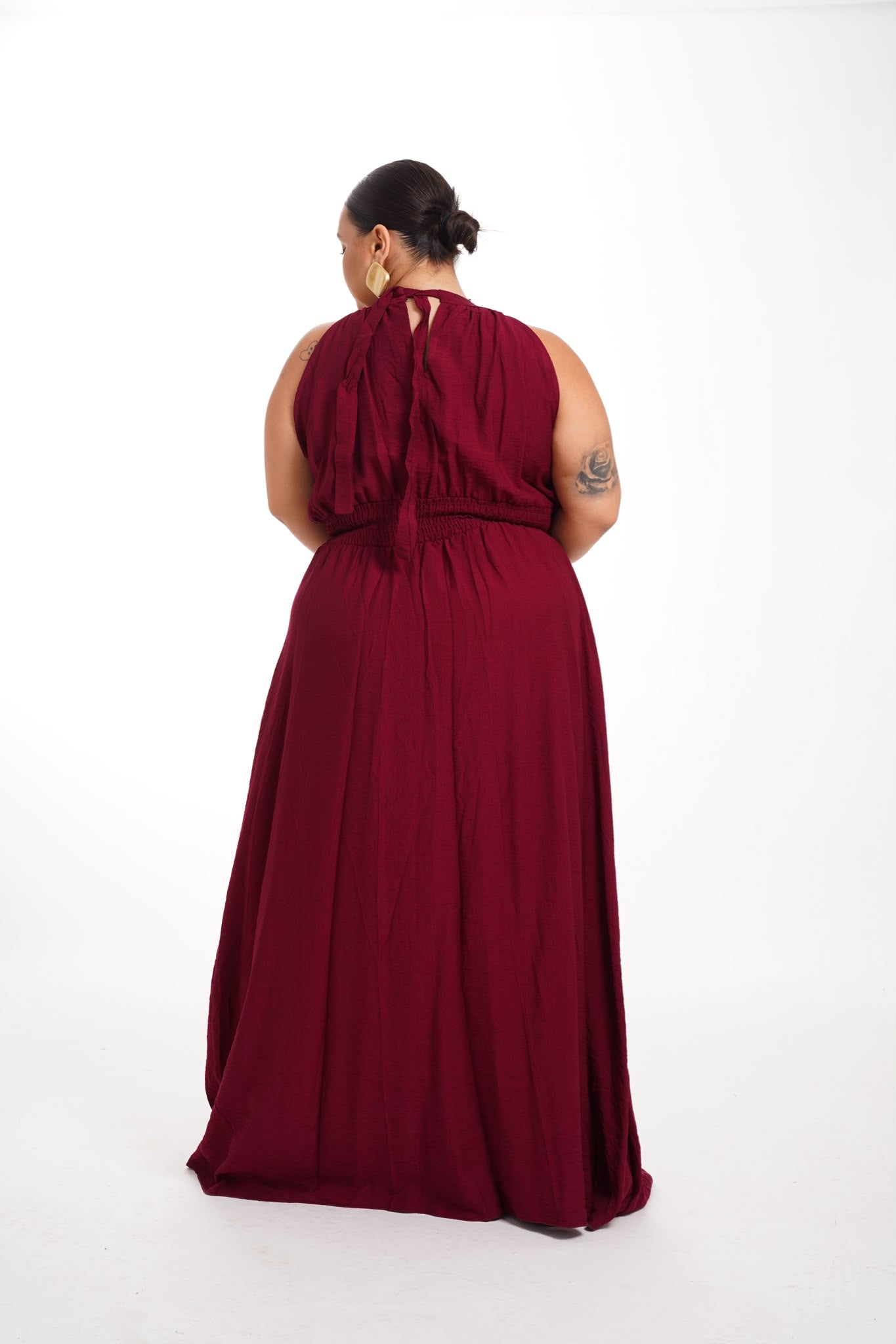 Dress Sefora Bordeaux