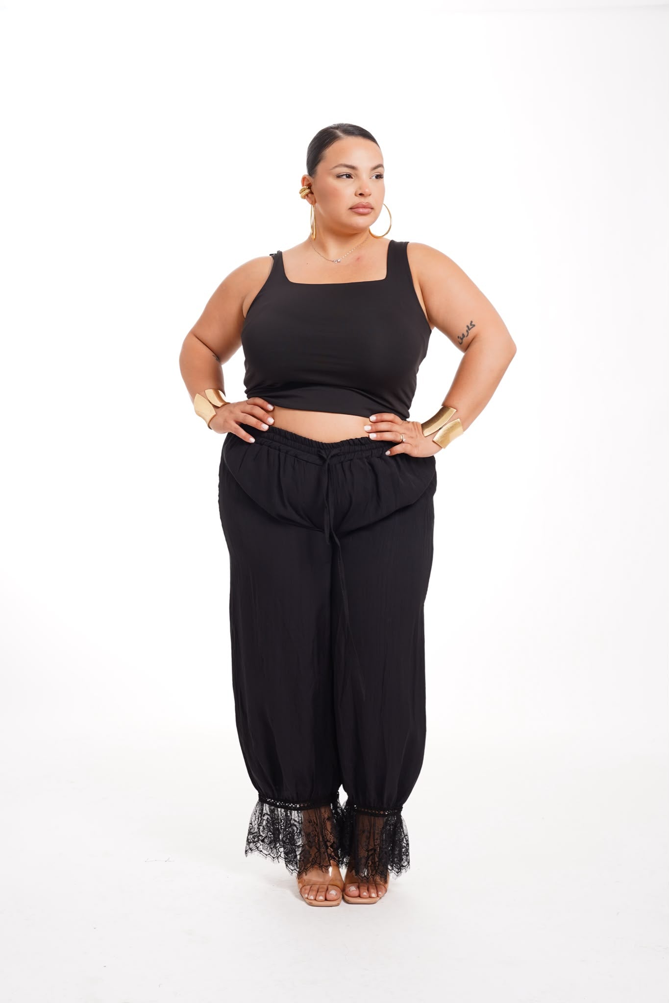 Pantalone Easy Pizzo Nero