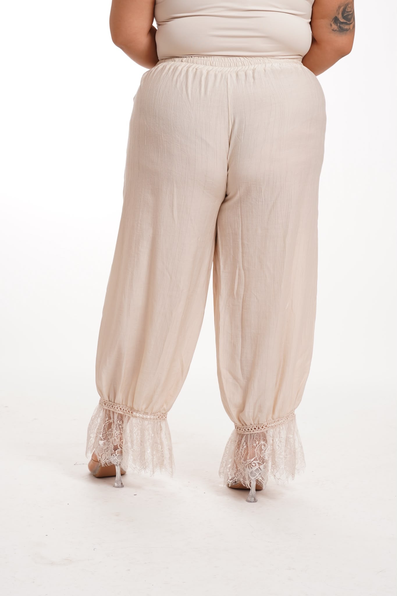Pantalone Easy Pizzo Panna