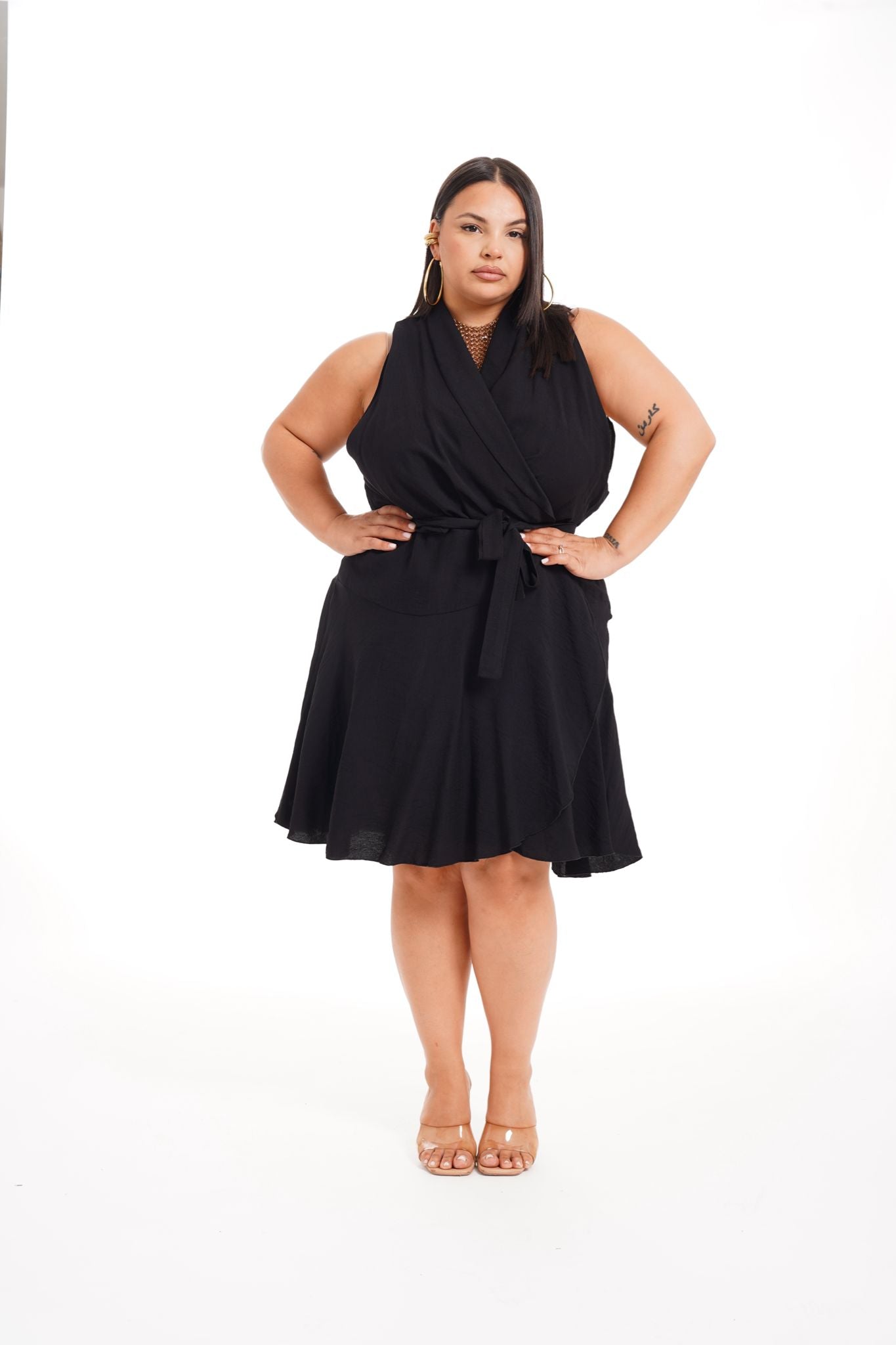Dress Portafoglio Camilla Nero