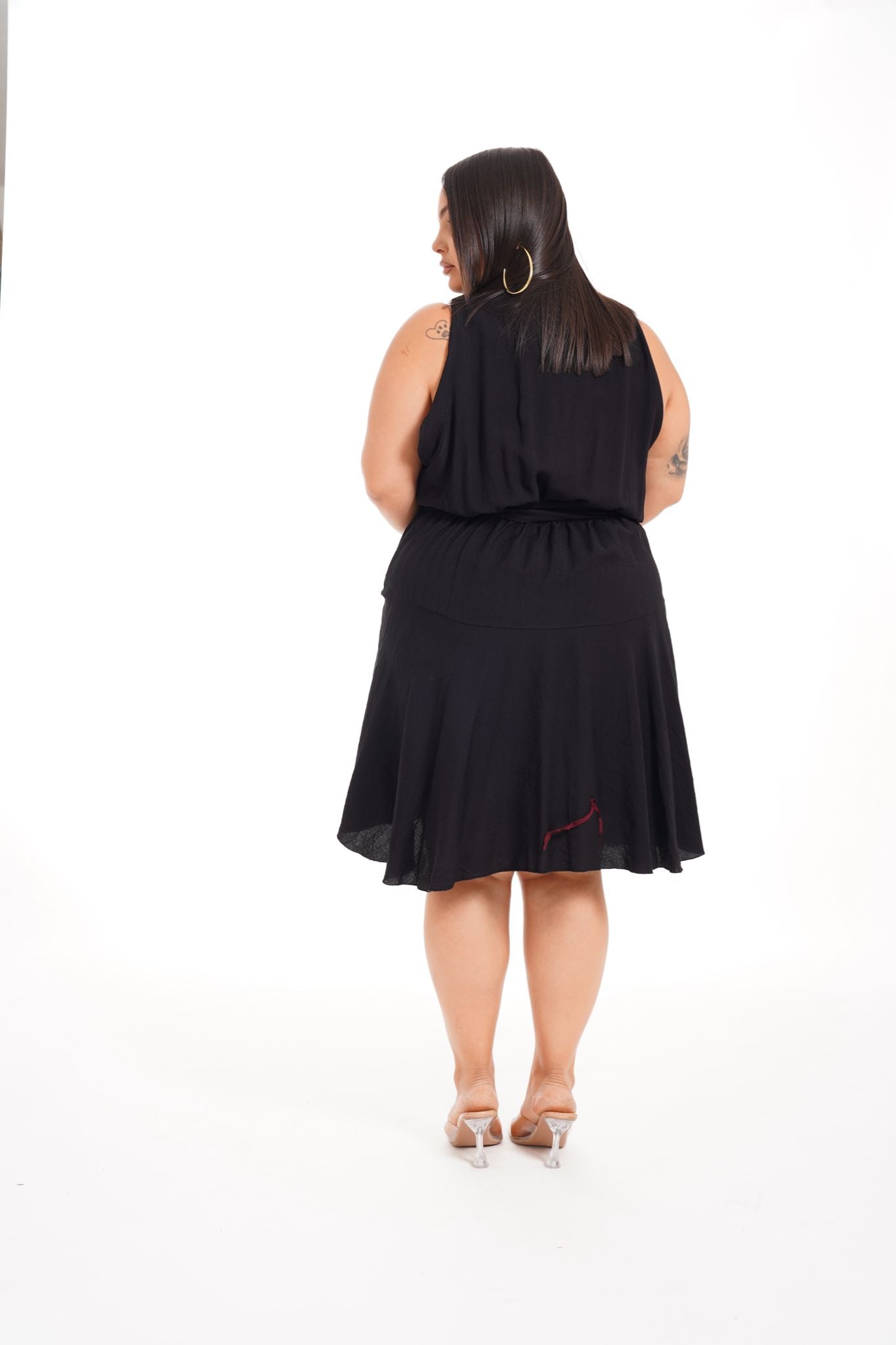 Dress Portafoglio Camilla Nero
