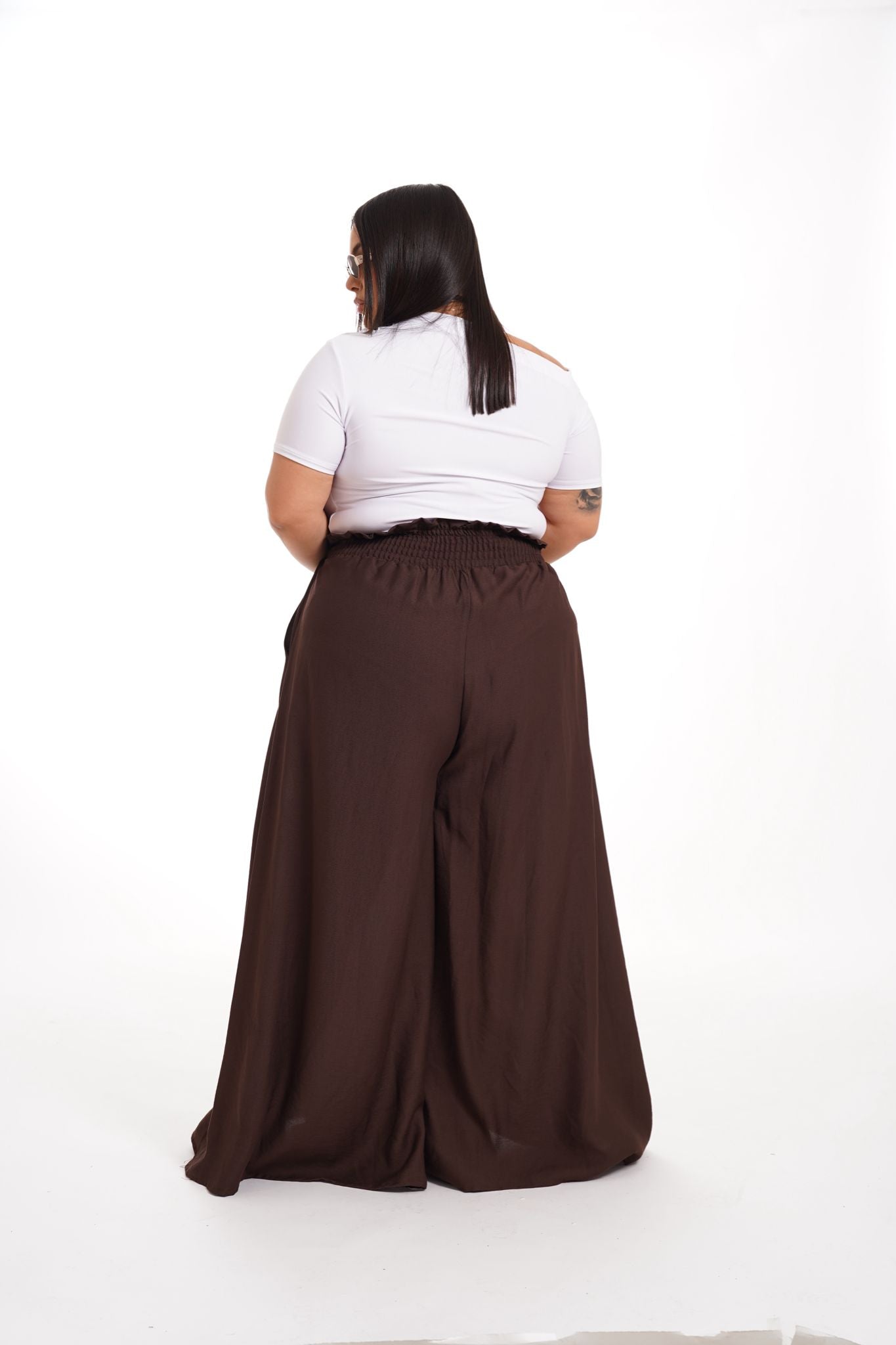 Pantalone Asia Marrone