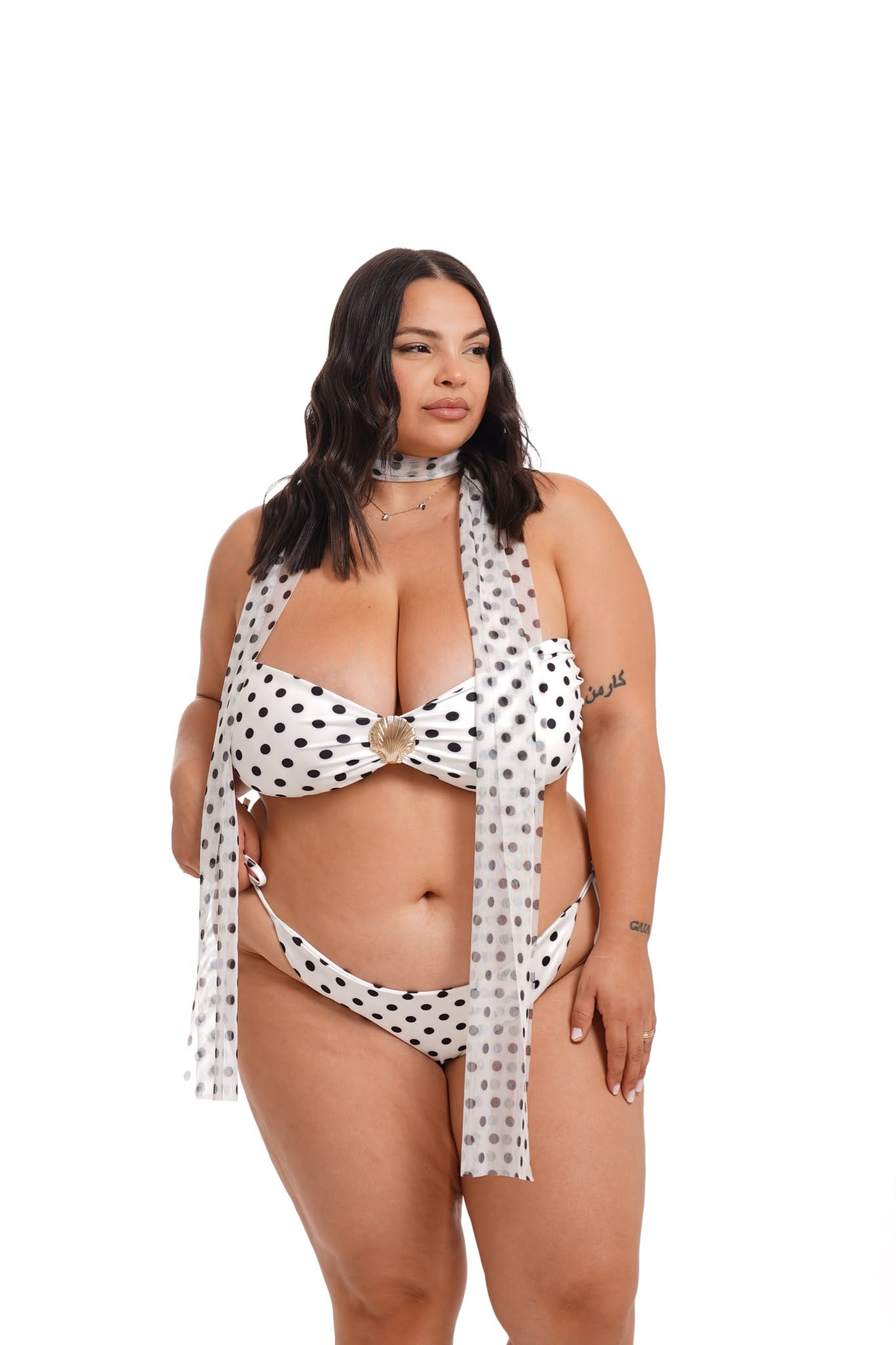 Costume+copricostume Delya Pois Bianco