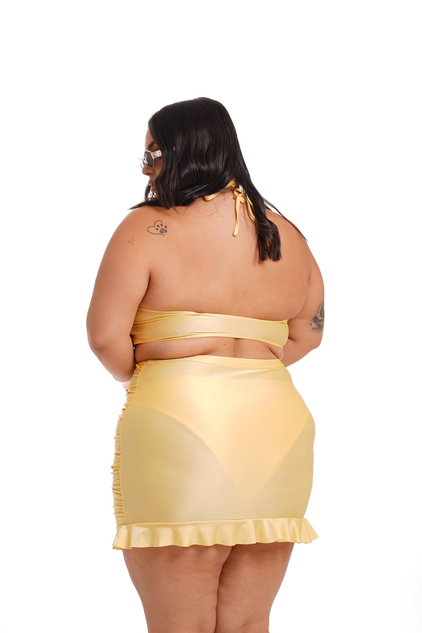 Costume + Gonna Maui Giallo