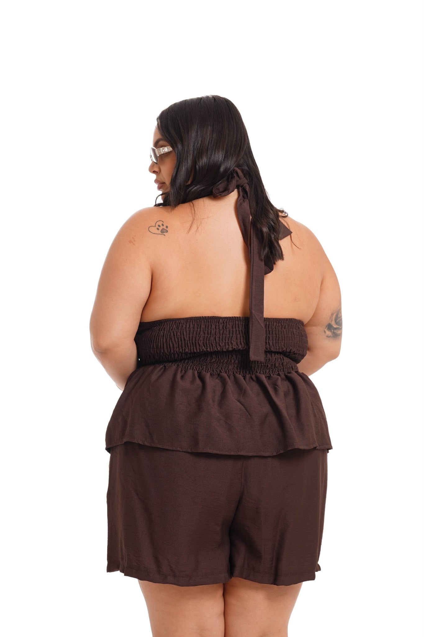 Coordinato Jolie Marrone