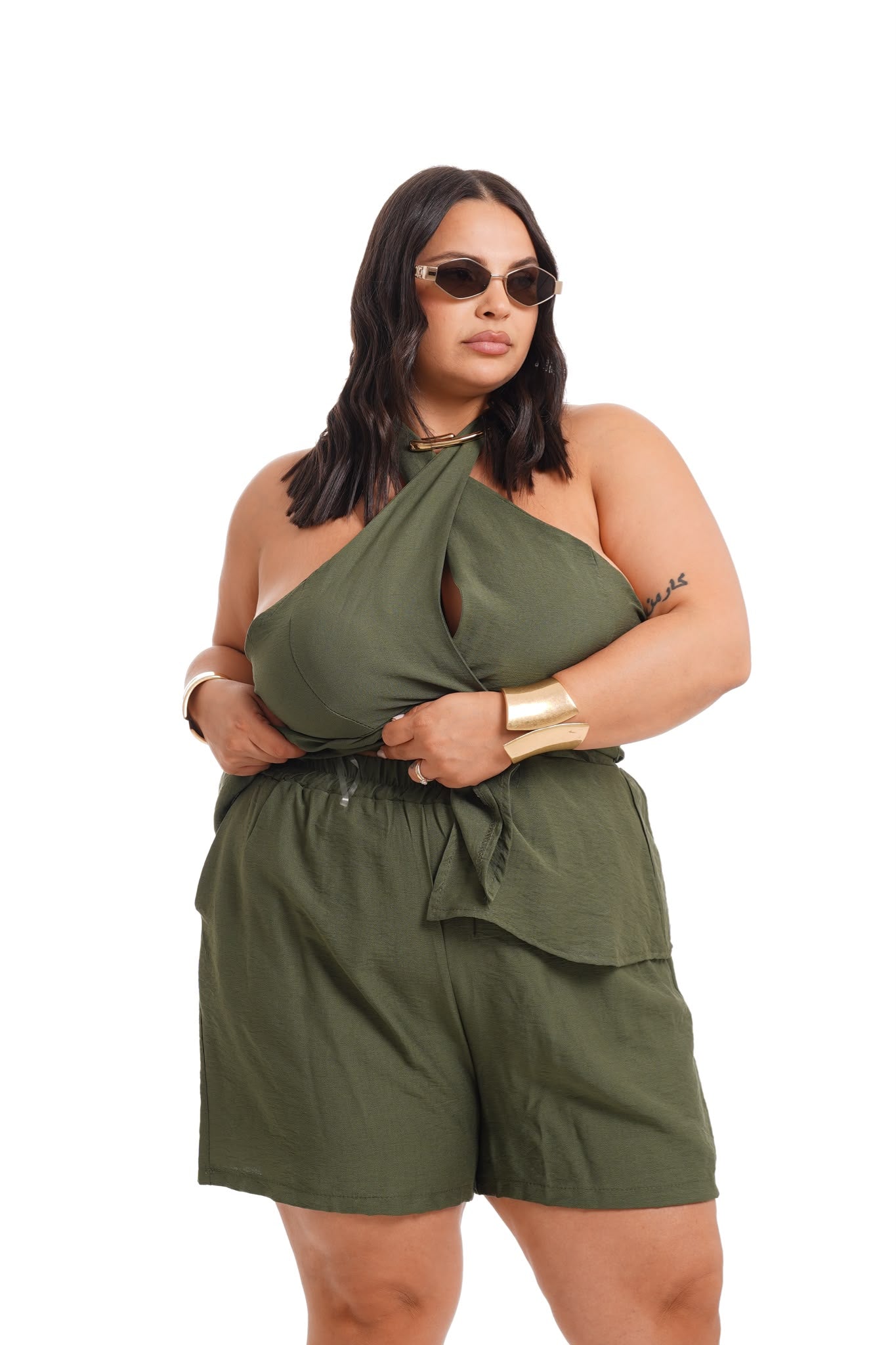 Coordinato Jolie Verde Militare