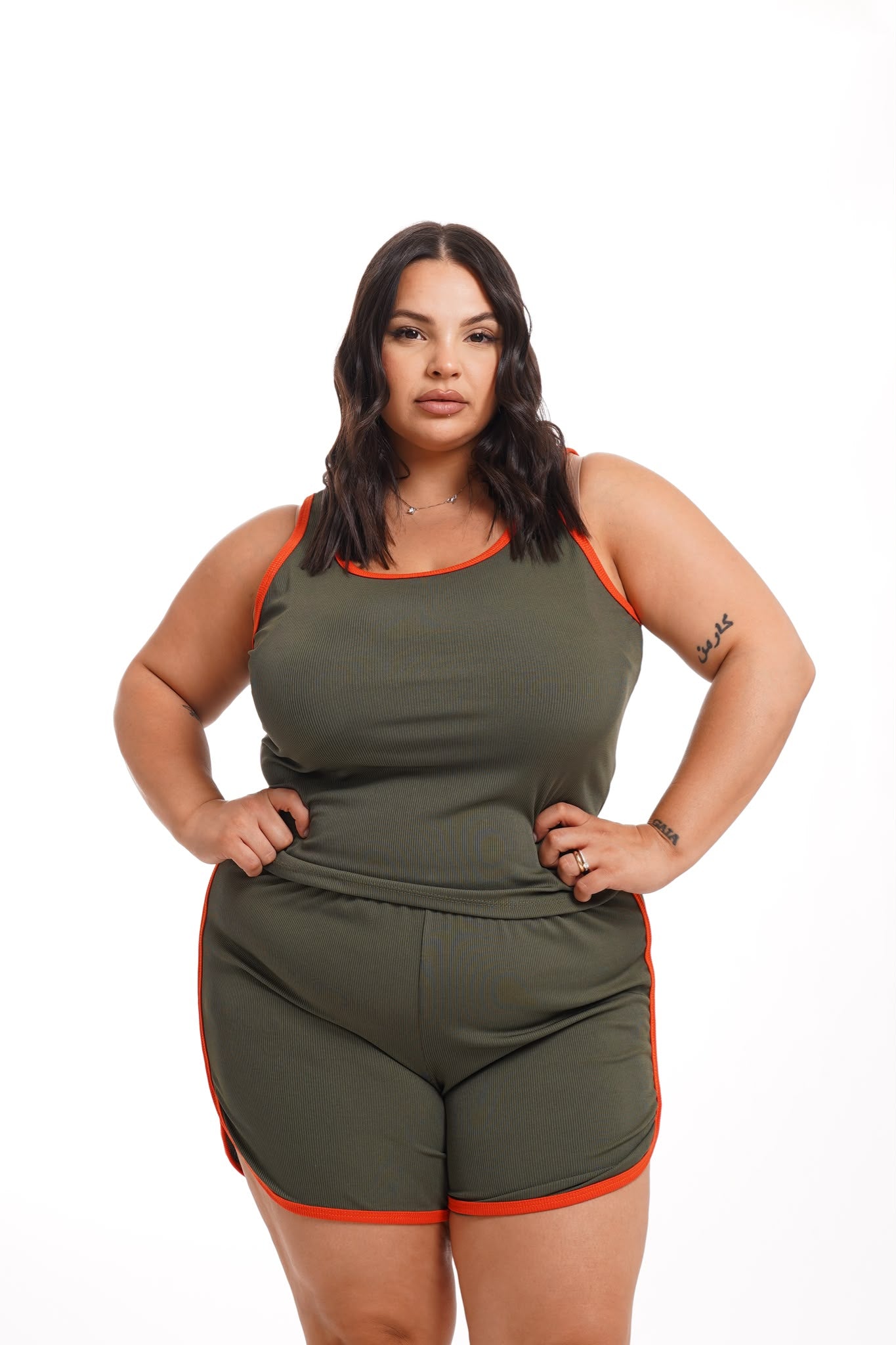 Coordinato Brigitte Verde