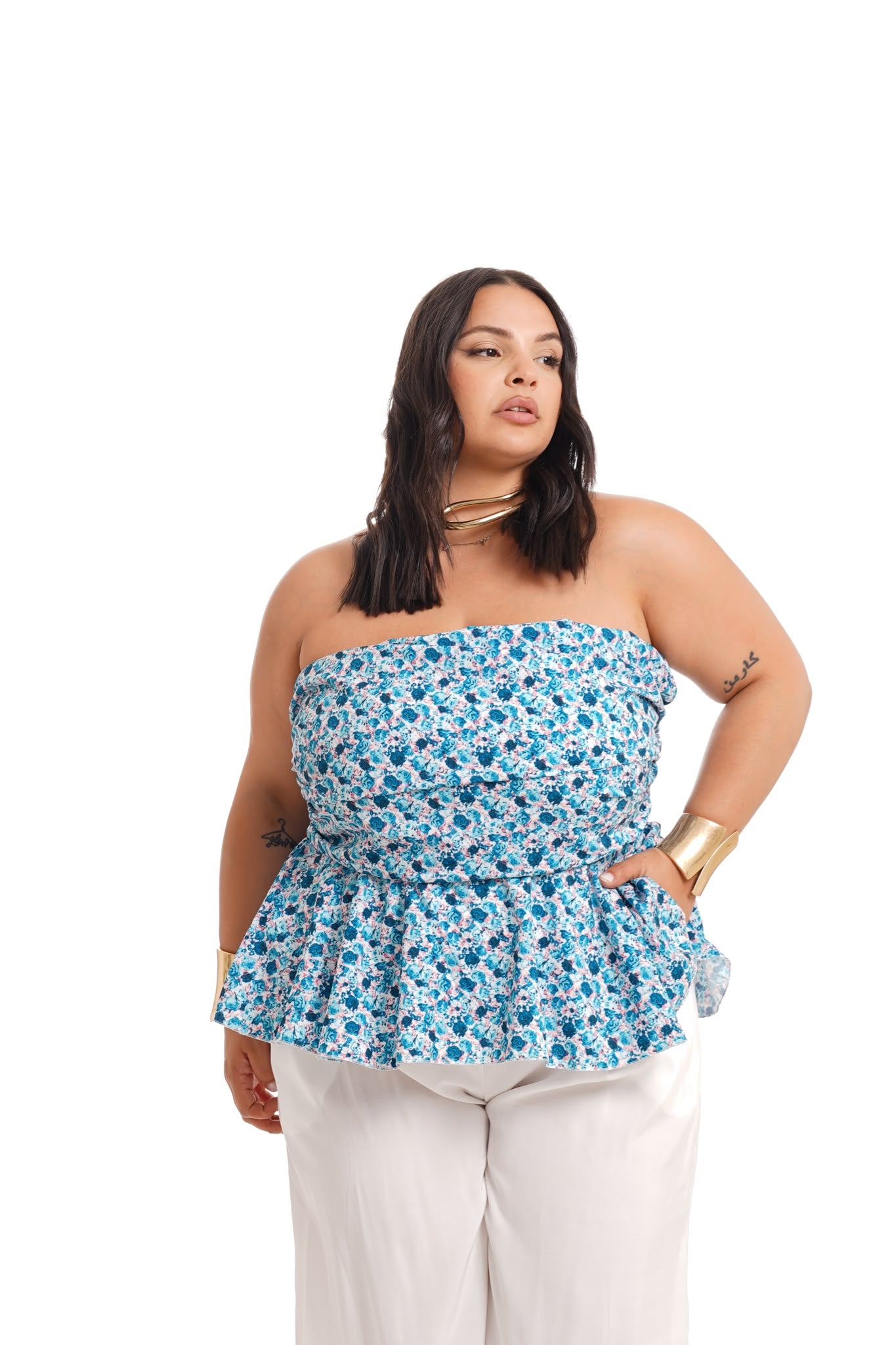 Top Fantasy Verde Acqua