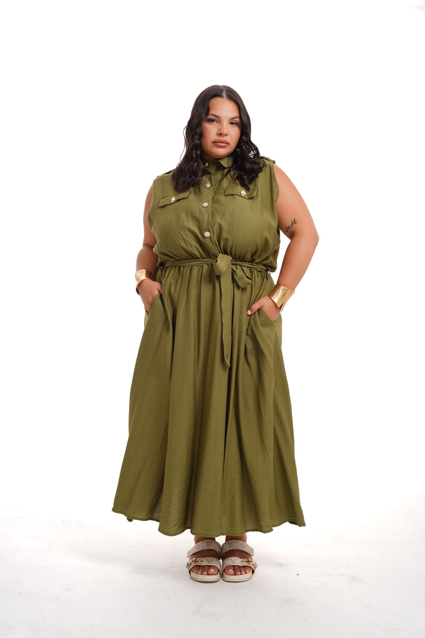 Dress Pool Verde Militare