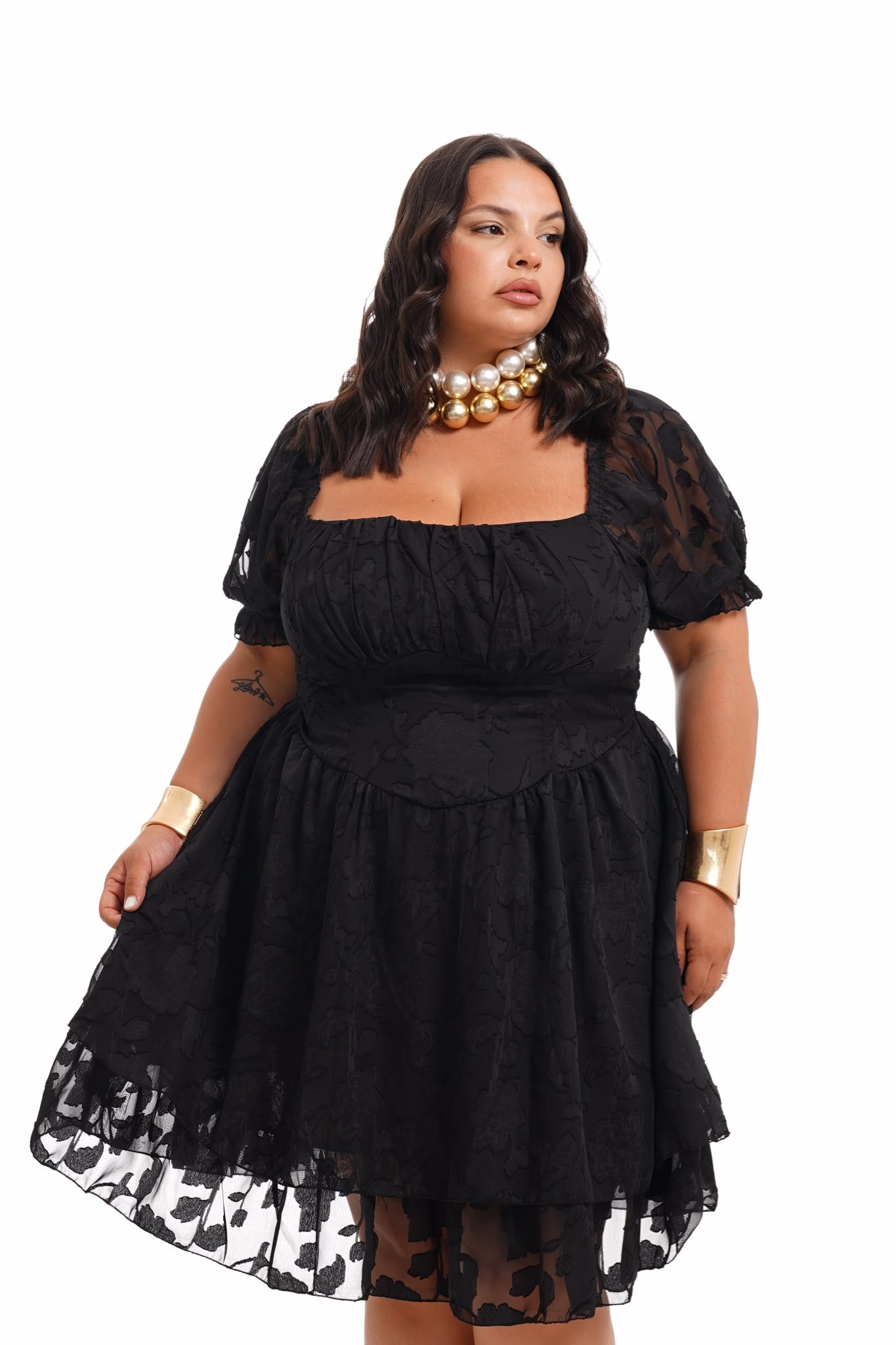 Mini Dress Boston Nero