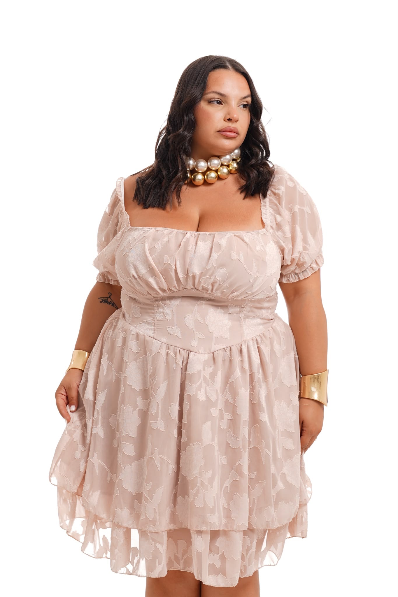 Mini Dress Boston Beige