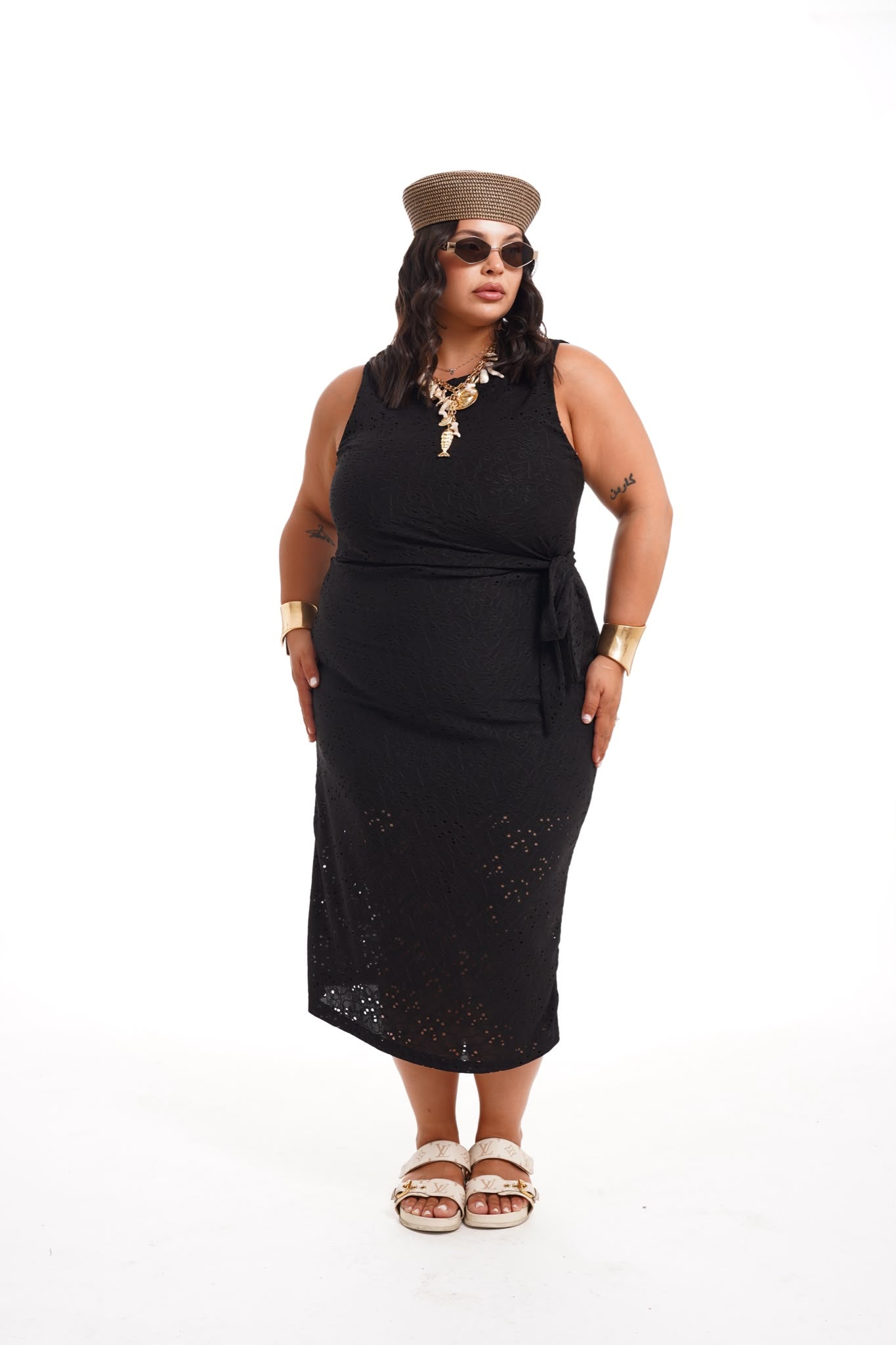 Vestitino In Pizzo Clarissa Nero