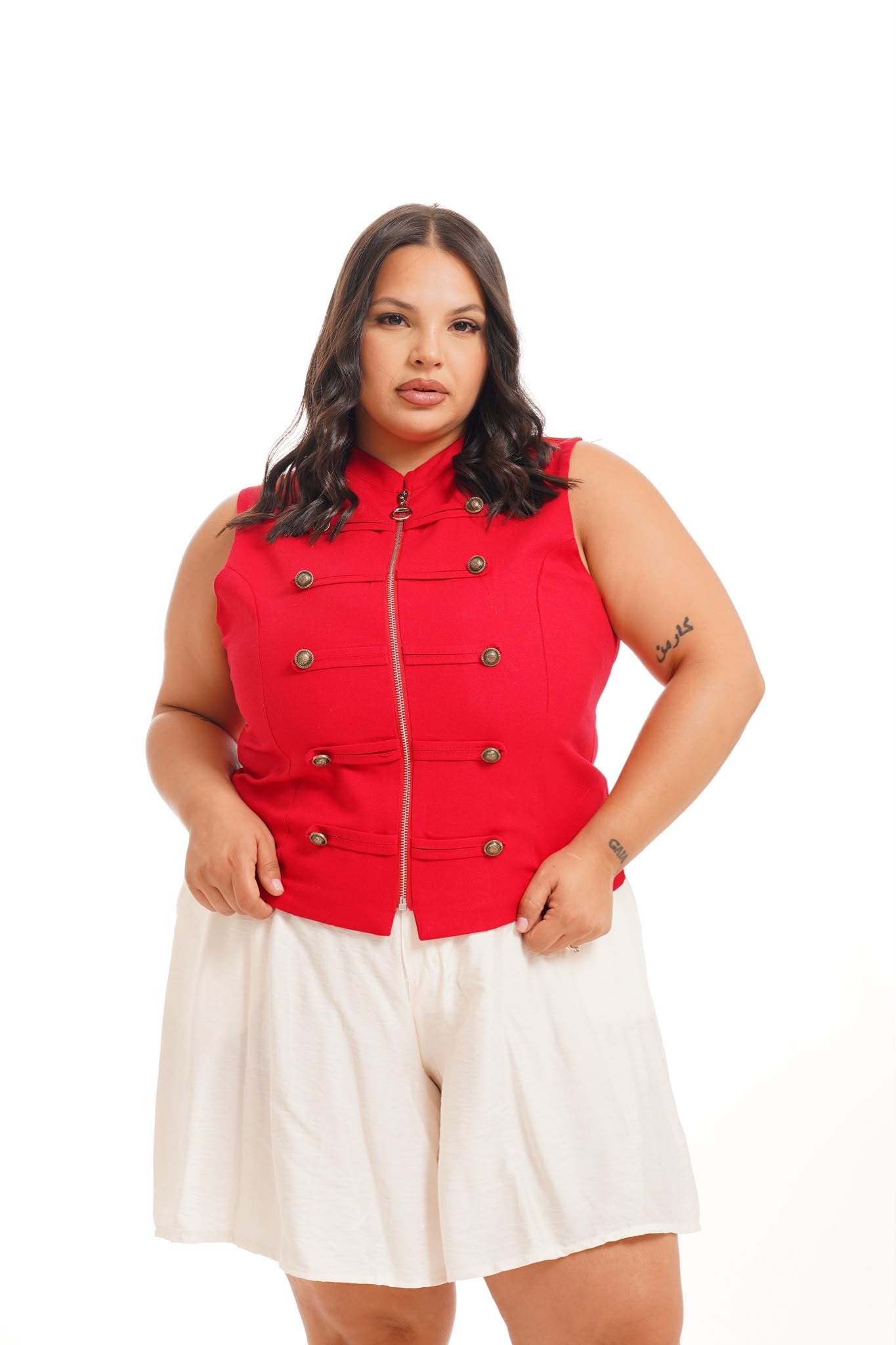 Gilet Cariati Rosso