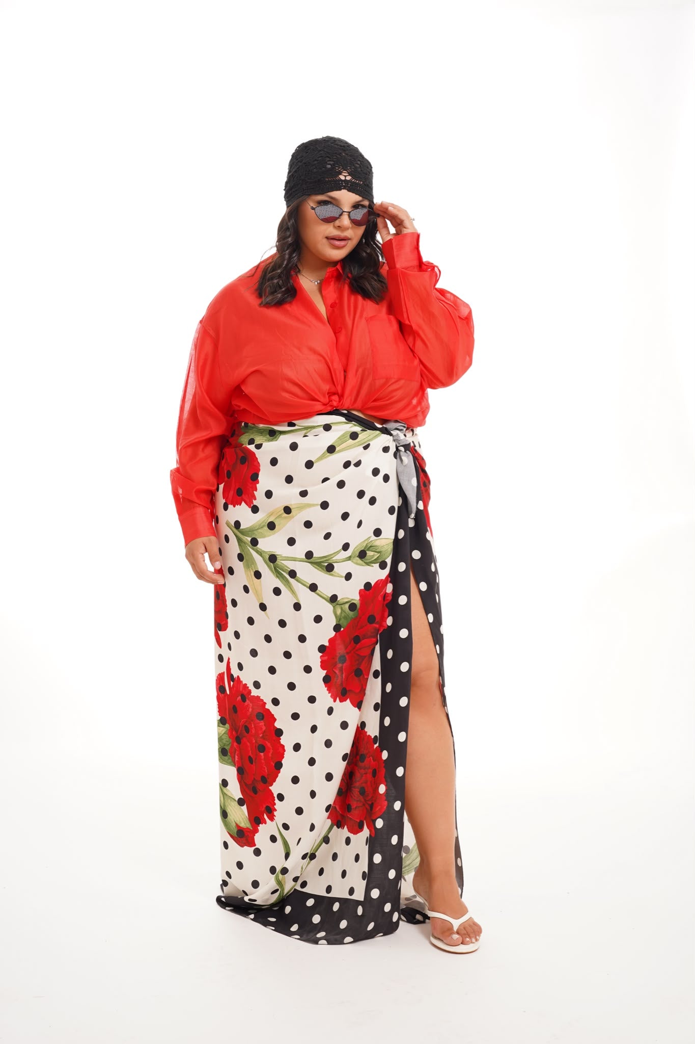 Pareo Amazzonia Nero Pois