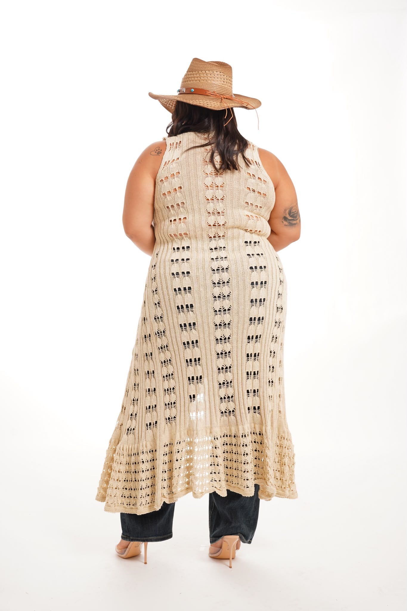Gilet Grace Beige